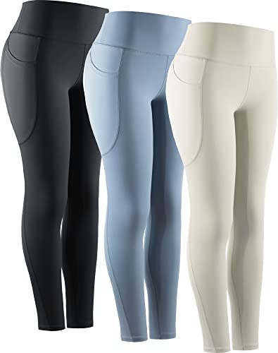 9069 Black/Light Steel Blue/Ivory,3 Pack