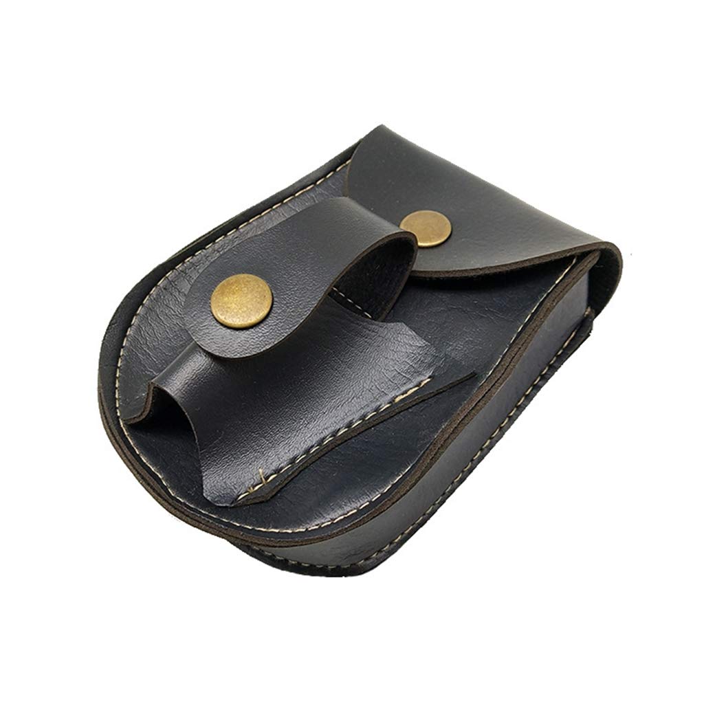 Premium Handmade Leather Hunting Slingshot Pouch - 2-in-1 Storage Case for Steel Balls & Bearings | Durable Ammo Holder for Outdoor Shooting, Camping & Survival Gear Accessories