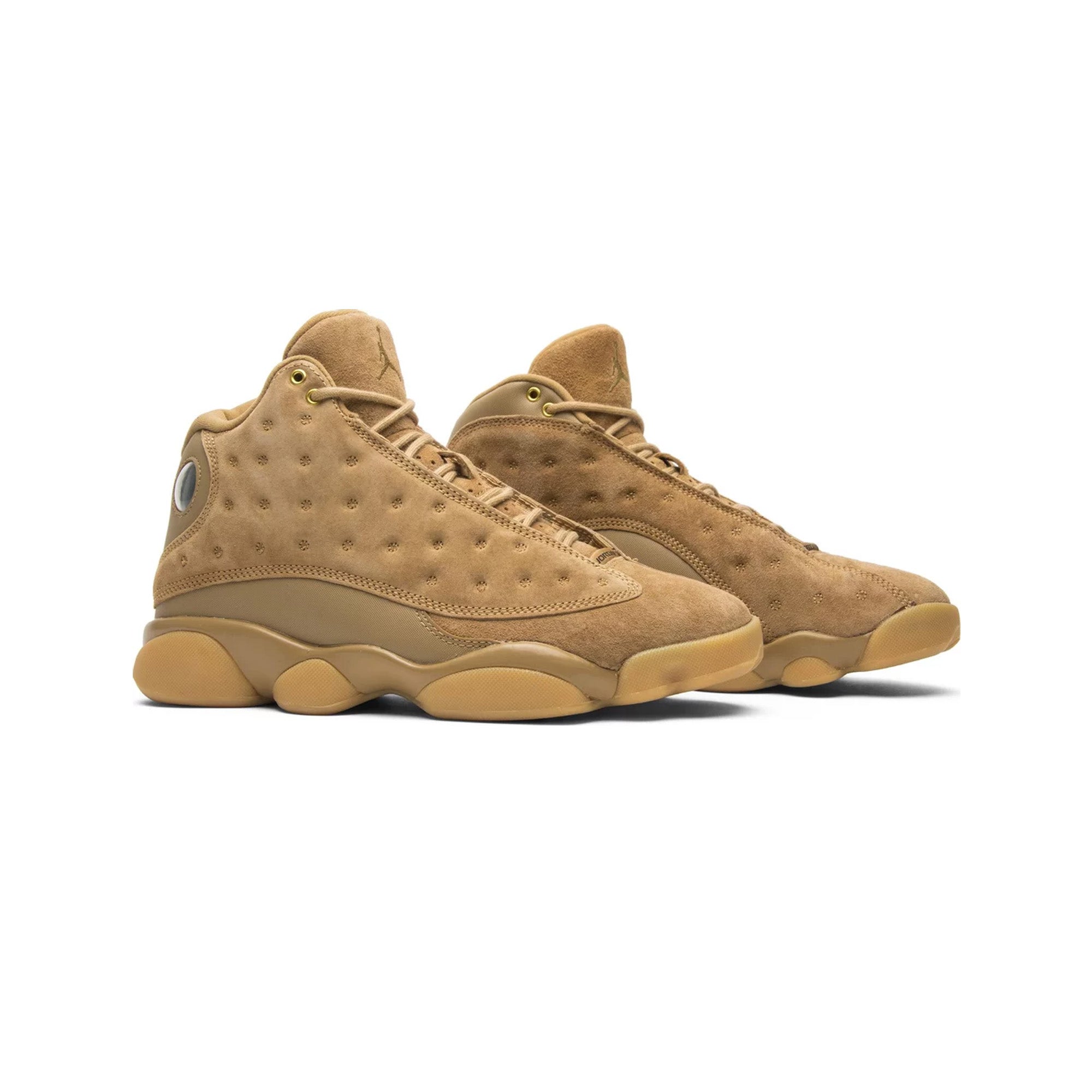Air Jordan 13 Retro 'Wheat' Basketball Shoes (2017 Release) - Men's High-Top Sneakers for Casual Wear & Street Style