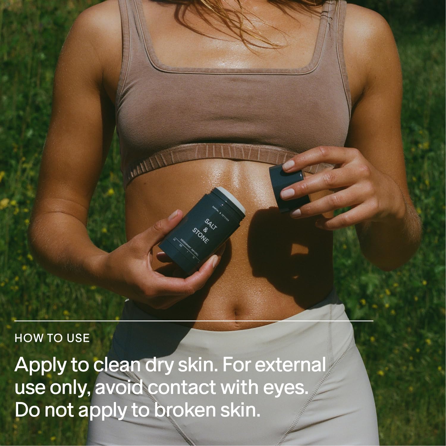 Salt & Stone Body Mist & Natural Deodorant Set - Bergamot & Hinoki Scent | Fresh All-Day Fragrance for Work & Gym