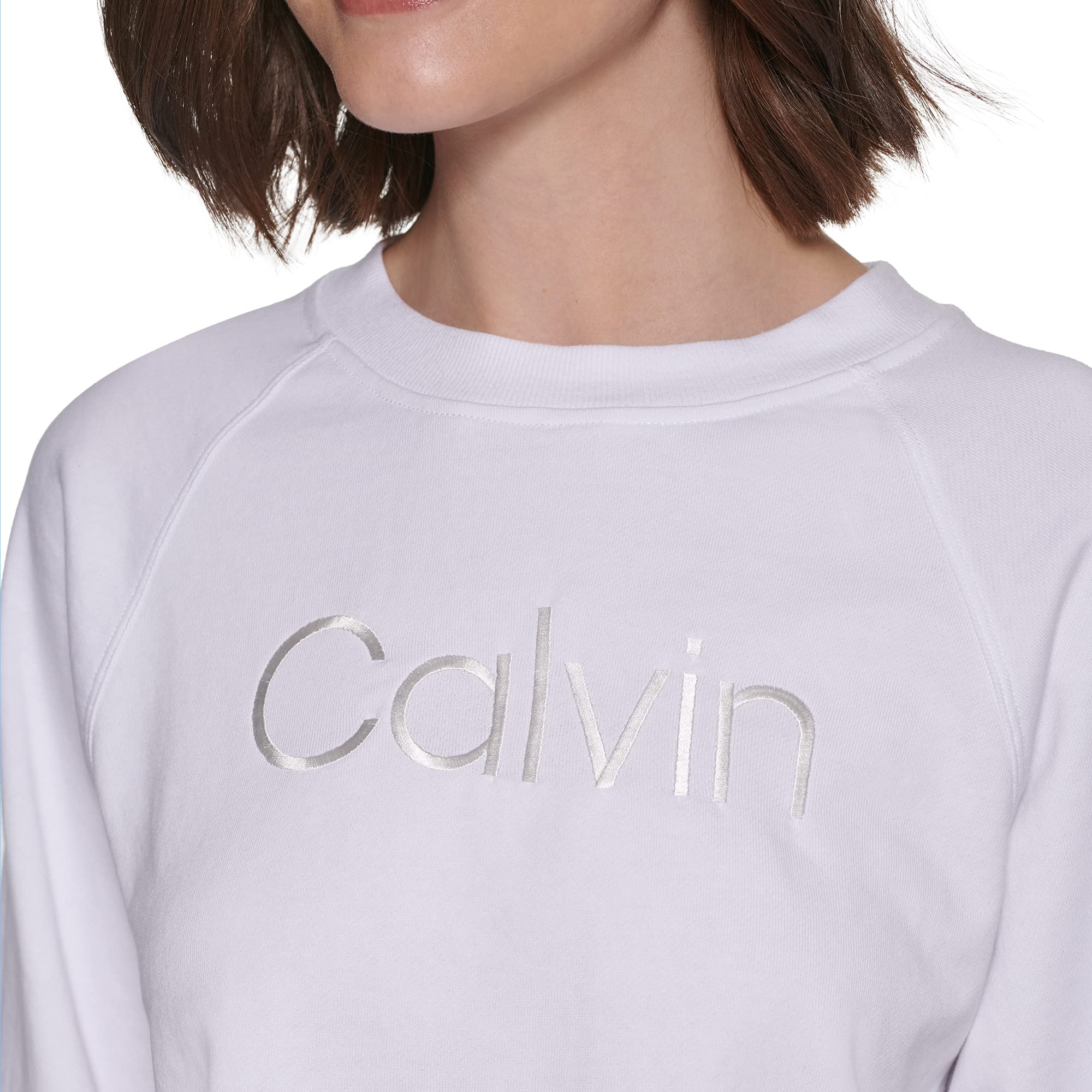 Calvin Klein Performance Women's Active Sweatshirt - Lightweight Workout Hoodie for Yoga, Running & Gym - Comfortable Athletic Pullover for Women