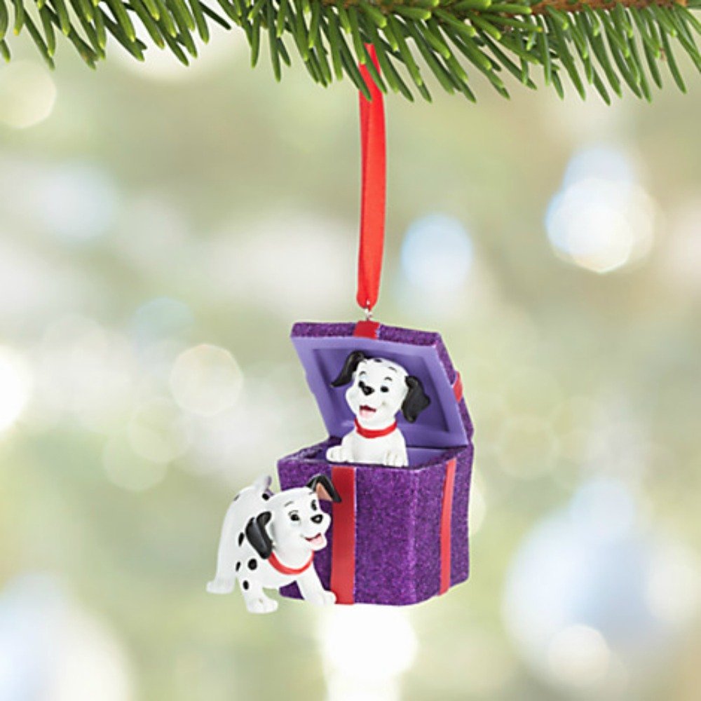 Disney 101 Dalmatians Christmas Ornament - Cute Dalmatian Dog Figurine Holiday Tree Decoration for Disney Fans & Collectors | Perfect for Christmas Trees, Gift Exchanges & Disney-Themed Parties