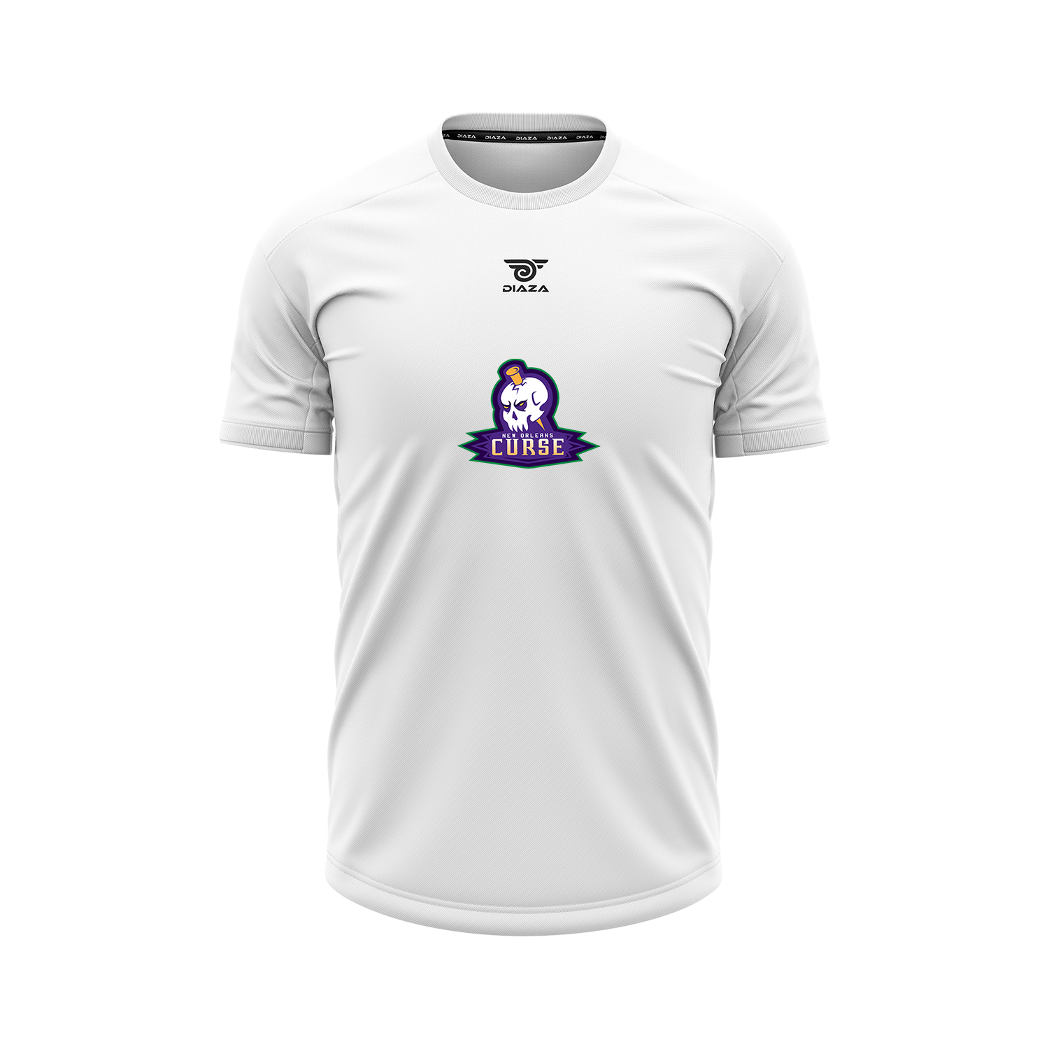 New Orleans Curse Fan T-Shirt - White | Vintage Inspired Graphic Tee for Sports Enthusiasts & Casual Wear