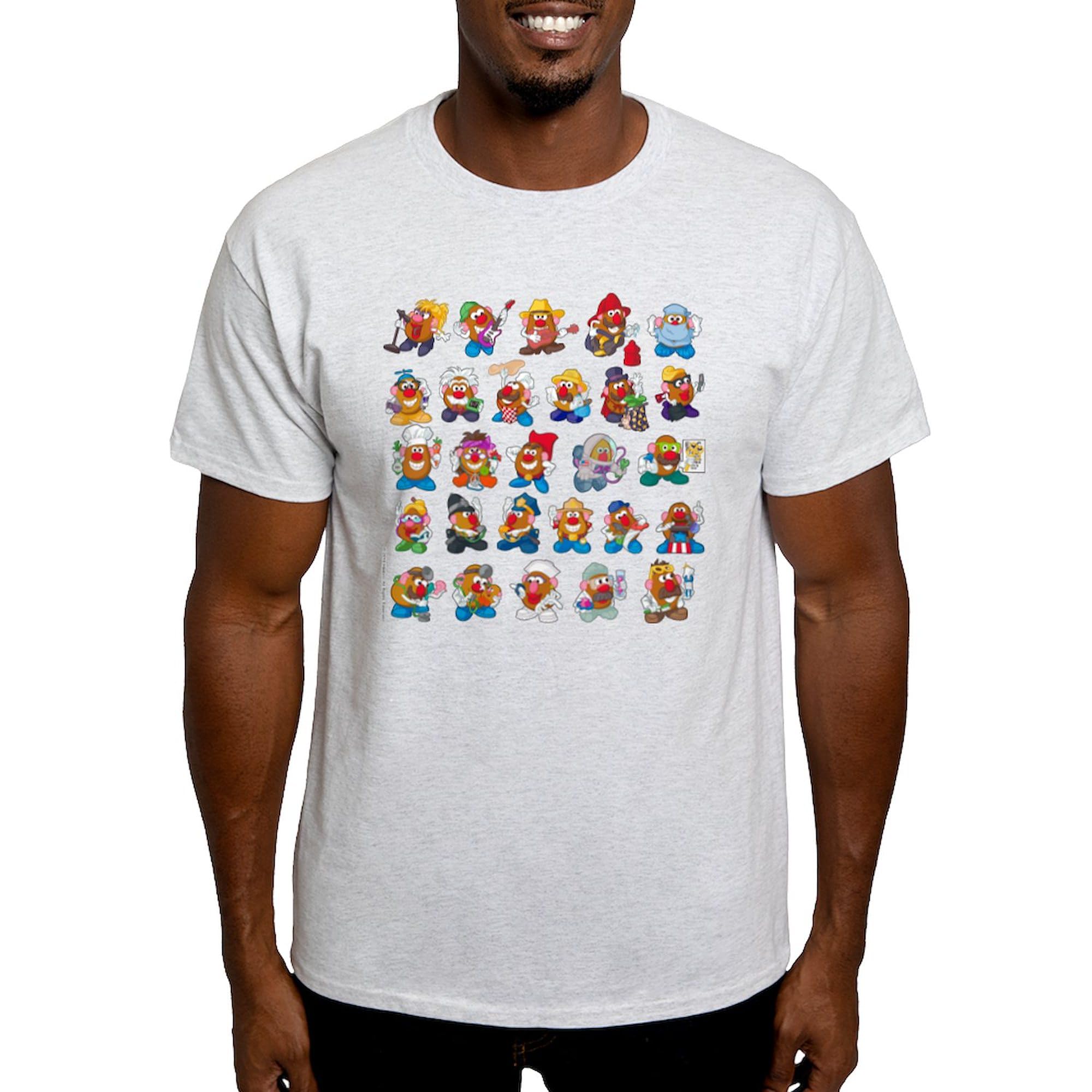 Mr. Potato Head Graphic T-Shirt for Men - 100% Cotton Classic Lightweight Tee - Casual Wear, Gift Idea & Pop Culture Fashion