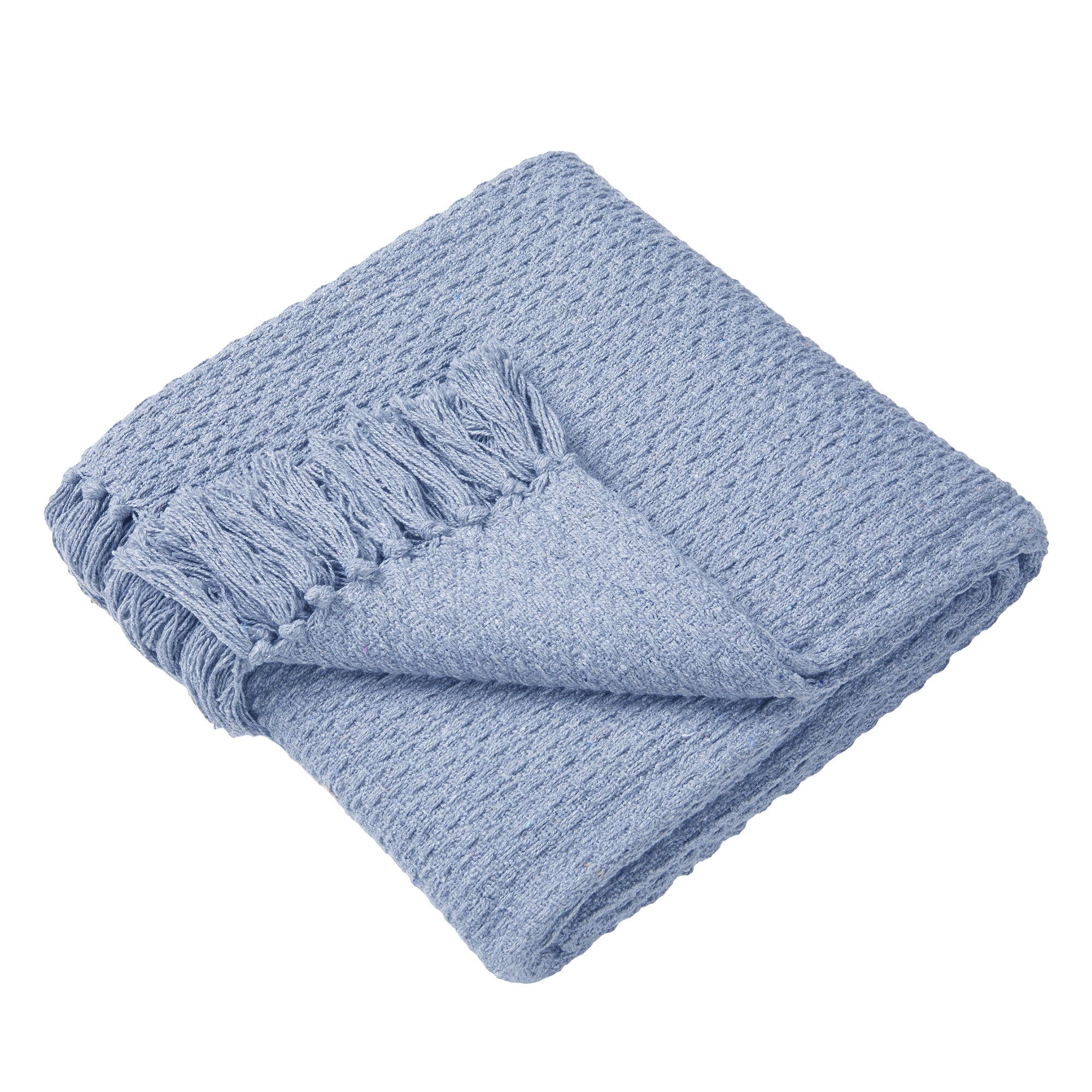 Drift Home Hayden Bedspread - Soft & Breathable Blue Quilted Bed Cover for Queen Size - Perfect for Cozy Bedrooms, Guest Rooms & Dorm Decor