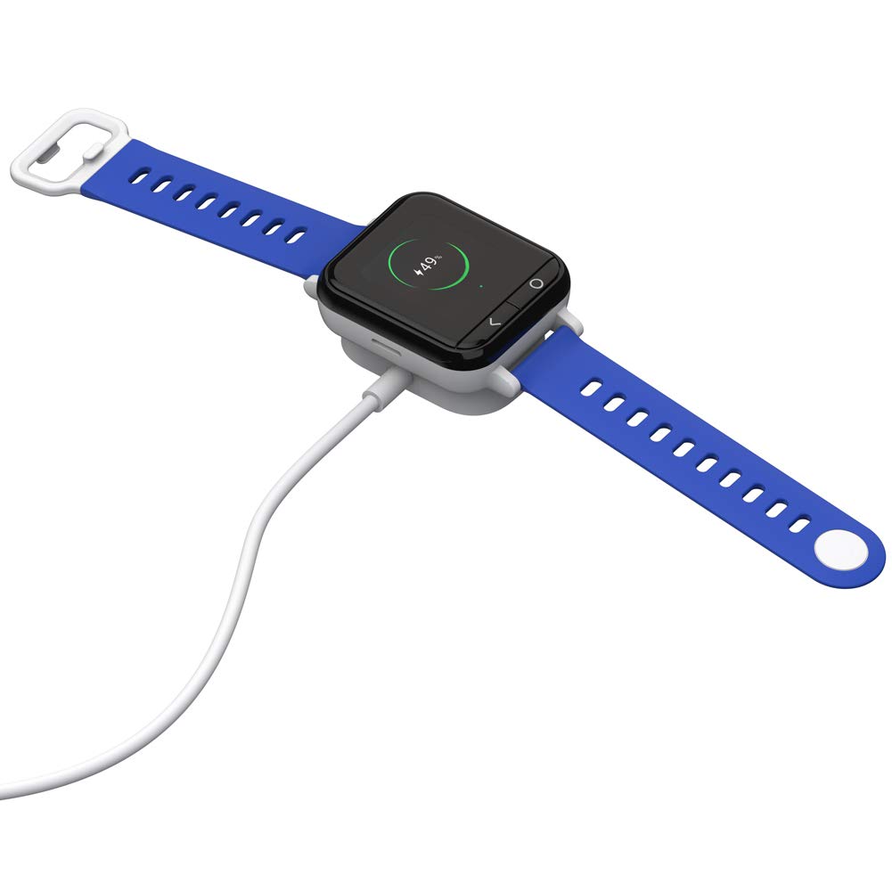 Gizmo Watch Charger Dock - 5ft Cable, White (Gizmo 1/Care Smart Watch) for Kids Wearables