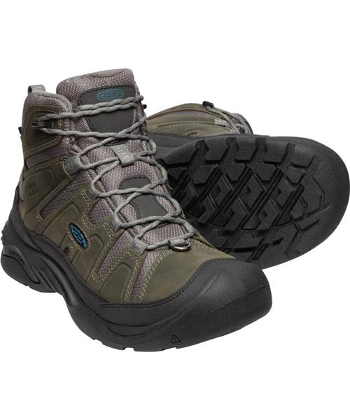 KEEN Circadia Mid Polar Waterproof Hiking Boots for Men - Comfortable & Durable Outdoor Shoes for Trekking, Camping & Winter Adventures