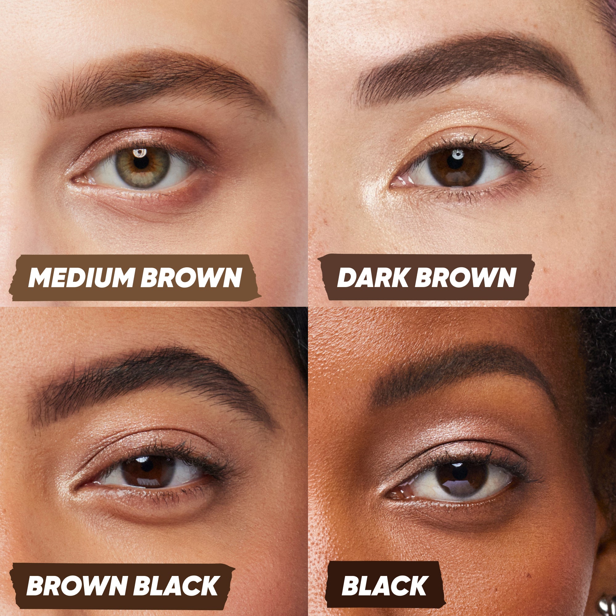 Brow Pop Dual Action Defining Pencil - Waterproof Eyebrow Pencil with Spoolie Brush for Natural Looking Brows - Perfect for Daily Makeup, Salon Use & On-The-Go Touch Ups