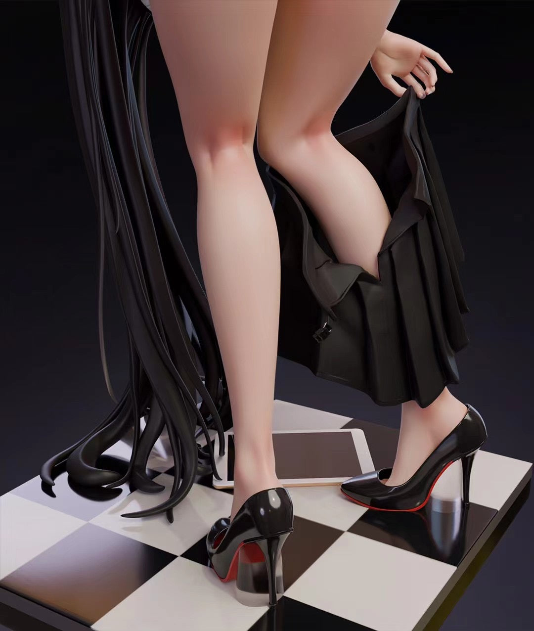 Mi Yin Studio Blue Archive Tsukatsuki Rio Anime Figure - Collectible Character Model for Fans, Display & Decoration in Home, Office, or Gaming Room