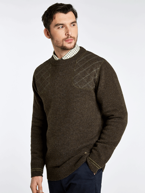 Dubarry Clarinbridge Crew Neck Sweater for Men & Women | Premium Irish Wool Knitwear | Perfect for Casual Wear, Office & Outdoor Activities
