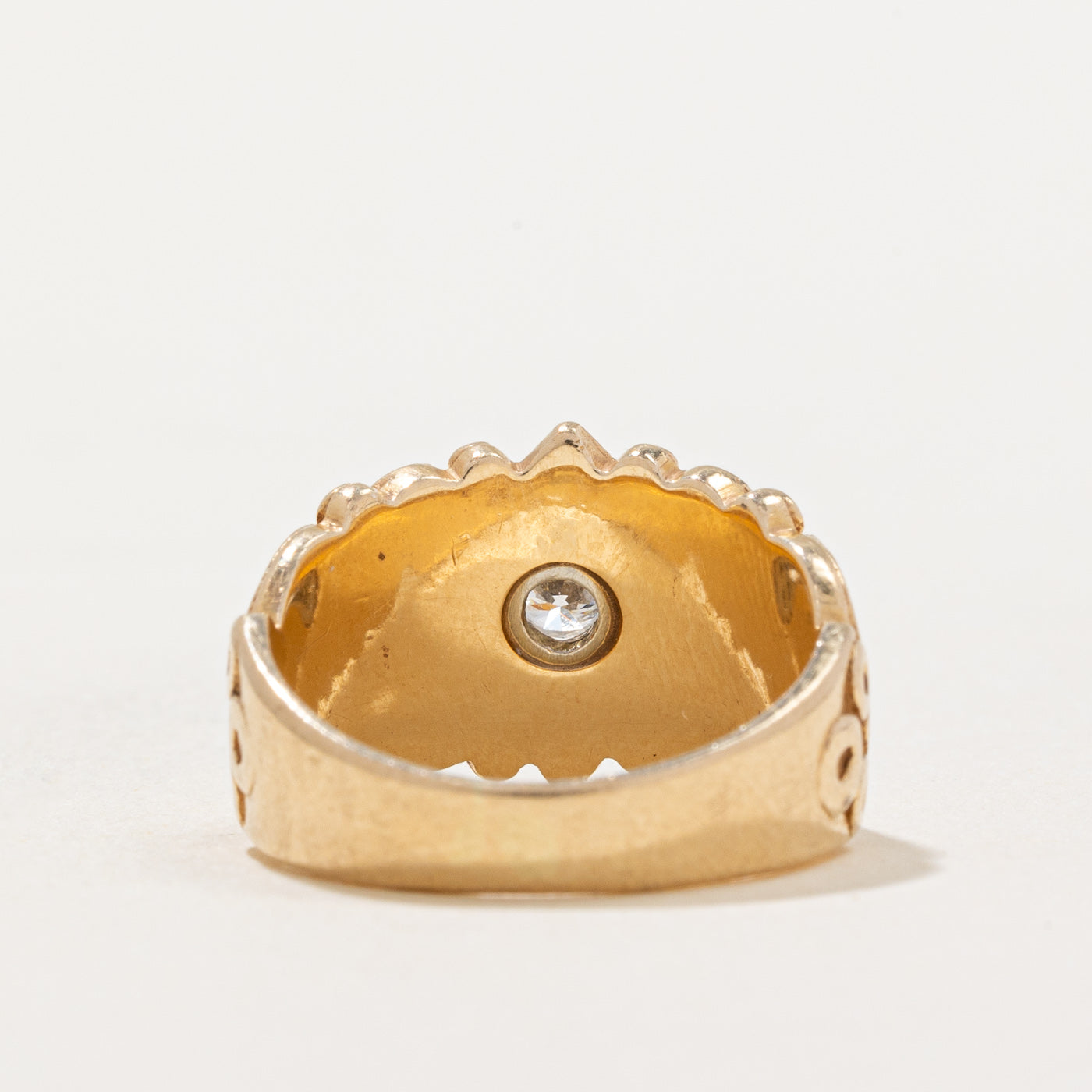Elegant 0.19ct Diamond Ring - Size 5 | Perfect for Engagement, Anniversary & Special Occasions | Dainty Jewelry Gift for Women