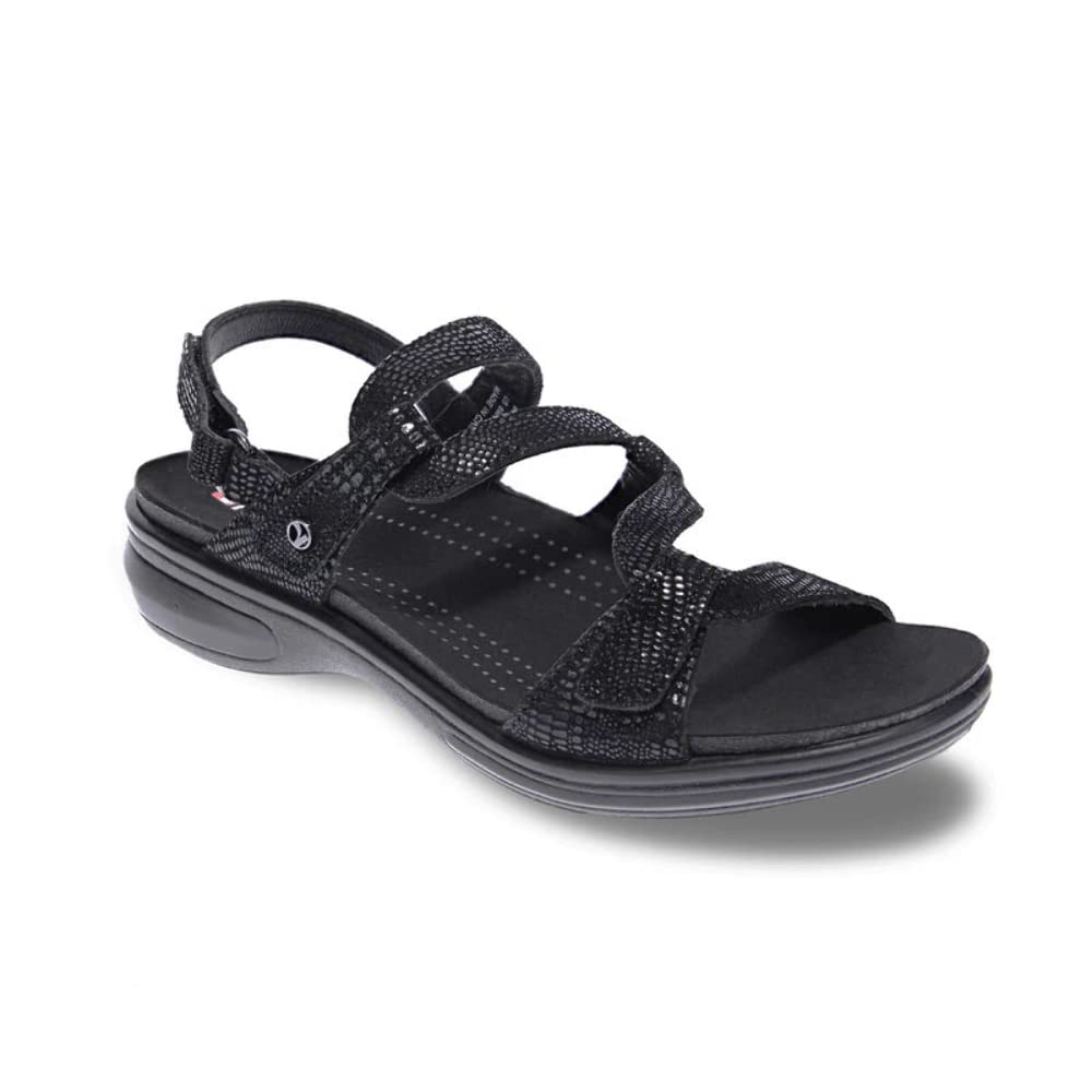 Revere Women's Miami Leather Sandals - Comfortable & Stylish Summer Sandals for Women - Perfect for Beach, Vacation & Casual Outings