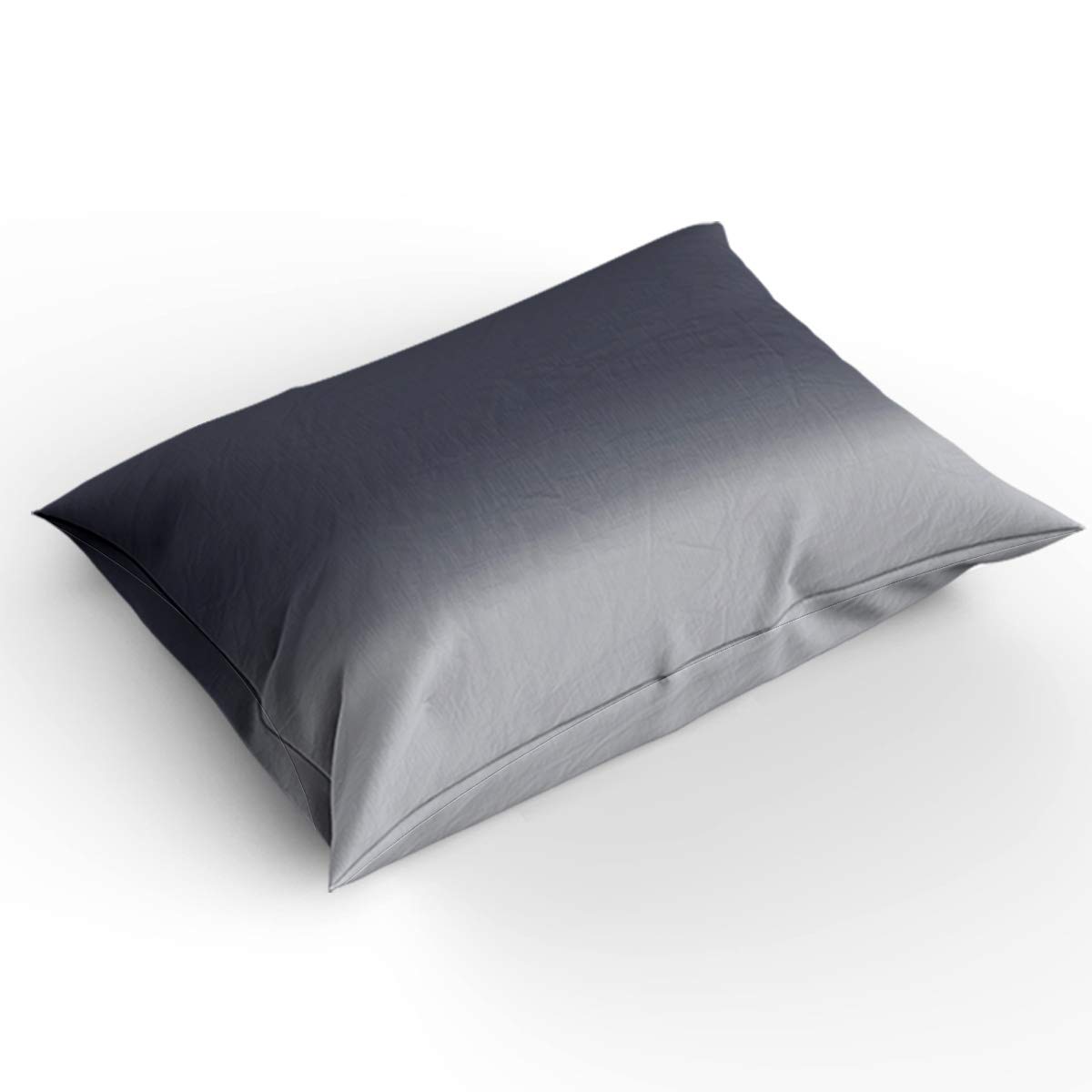 Ombre Grey 3-Piece Full Size Duvet Cover Set with 2 Pillow Shams - Lightweight Soft Comforter Cover for Bedroom Decor | Perfect for Guest Rooms, Master Bedrooms & Cozy Home Styling