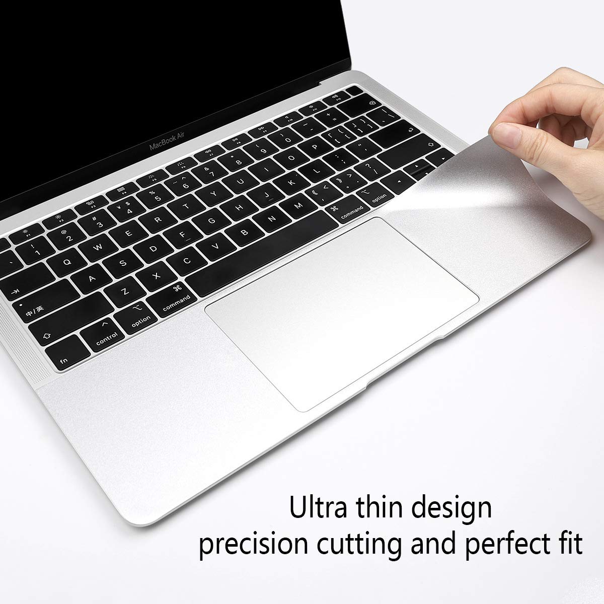 Dongke Silver Palm Rest Protector & Trackpad Cover for MacBook Pro 16