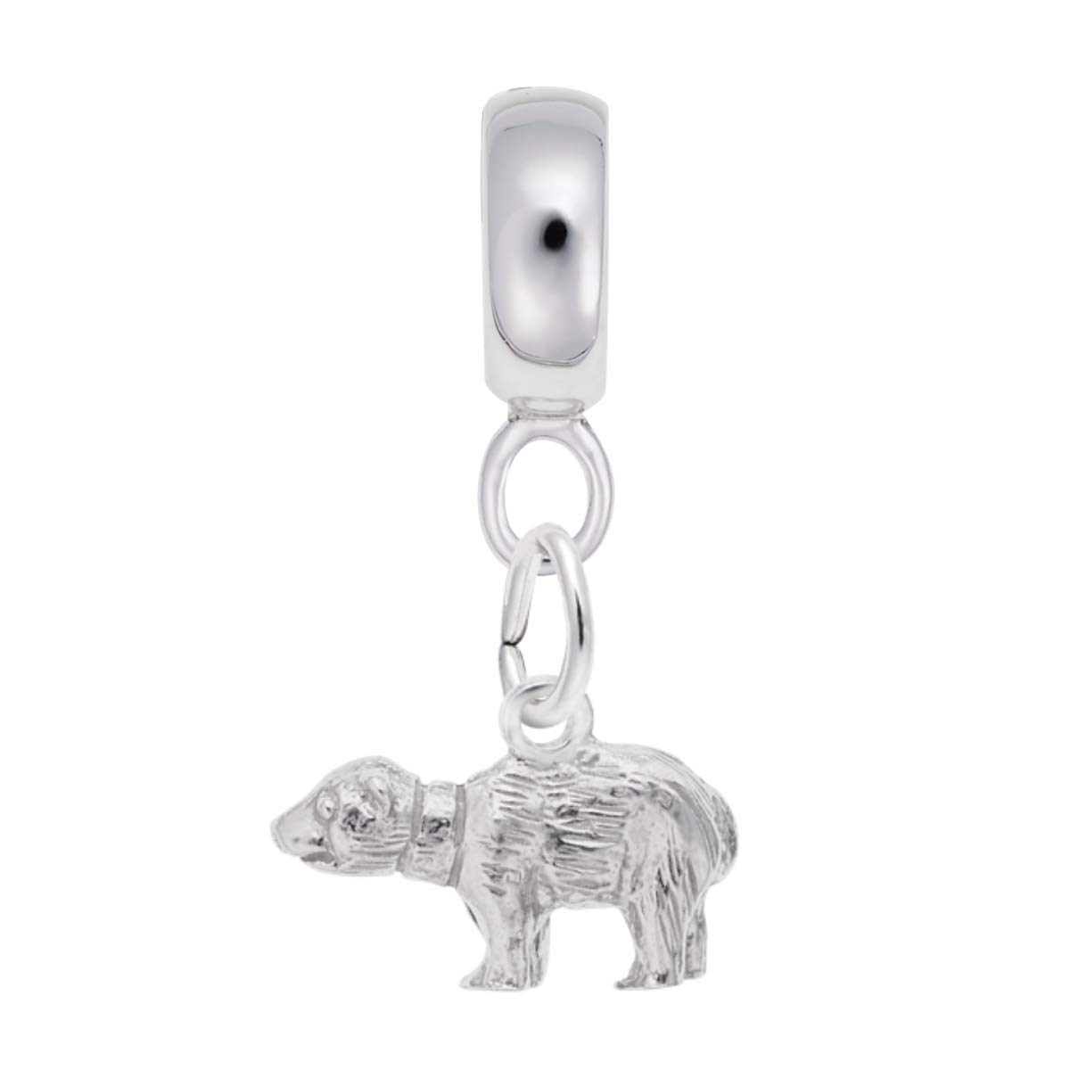 Bear Charm Dangle Beads for Jewelry Making - DIY Bracelet & Necklace Charms - Perfect for Handmade Gifts, Party Favors and Craft Projects