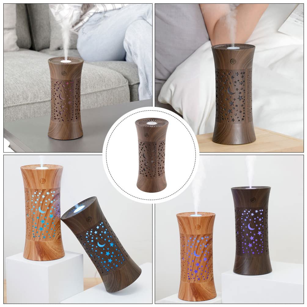 1 Set Modern Office & Home Accessories - Adjustable Air Humidifier, Aromatherapy Diffuser, LED Desk Lamp for Relaxation & Decoration - Perfect for Workspace, Bedroom, Yoga Studio & Spa