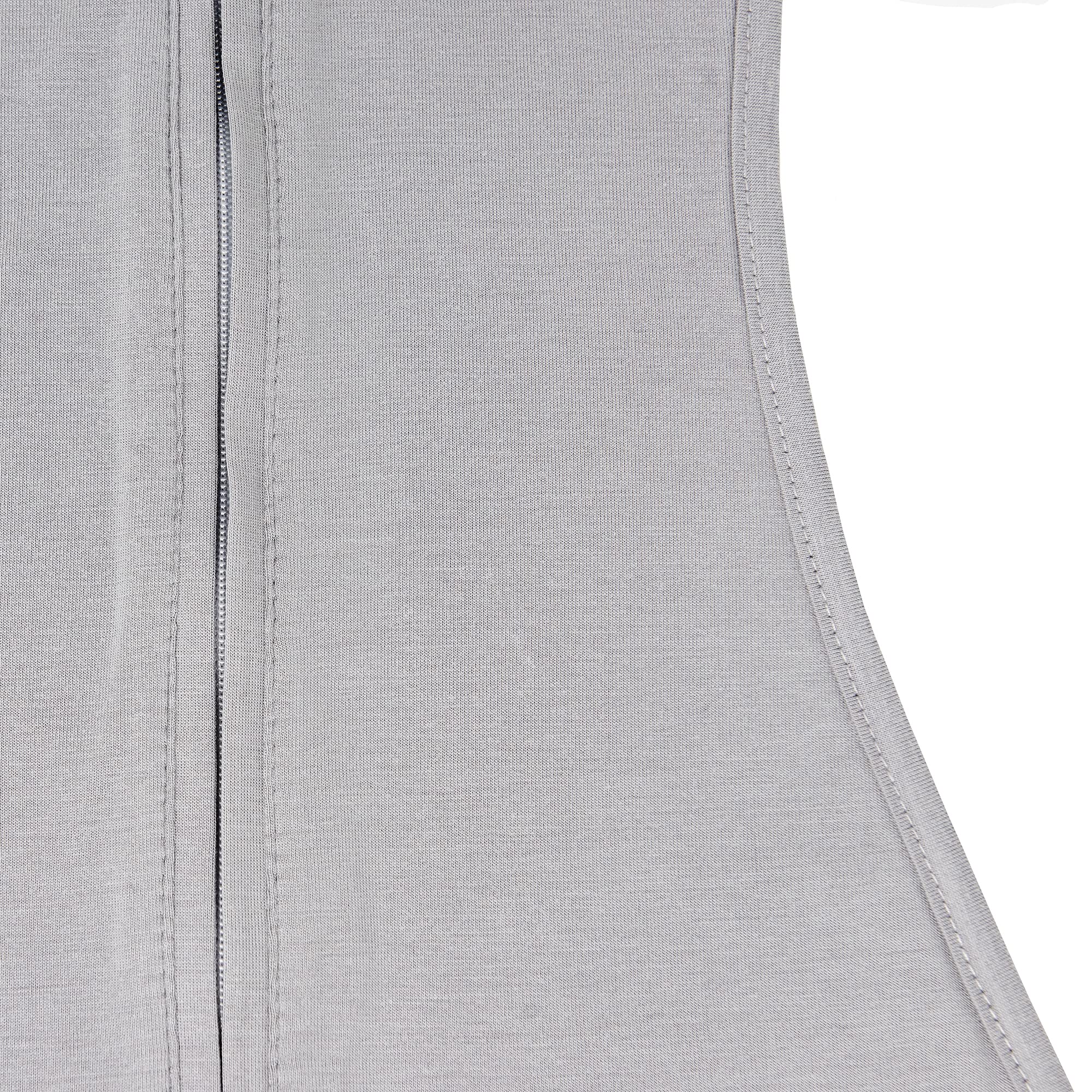 Woombie The Tencil Baby Swaddle Blanket - Ultra Soft Eucalyptus Fiber Wearable Blanket for Newborns 5-13lbs - Soothing Gray Swaddler for Better Sleep - Perfect for Nursery, Travel & Baby Shower Gifts