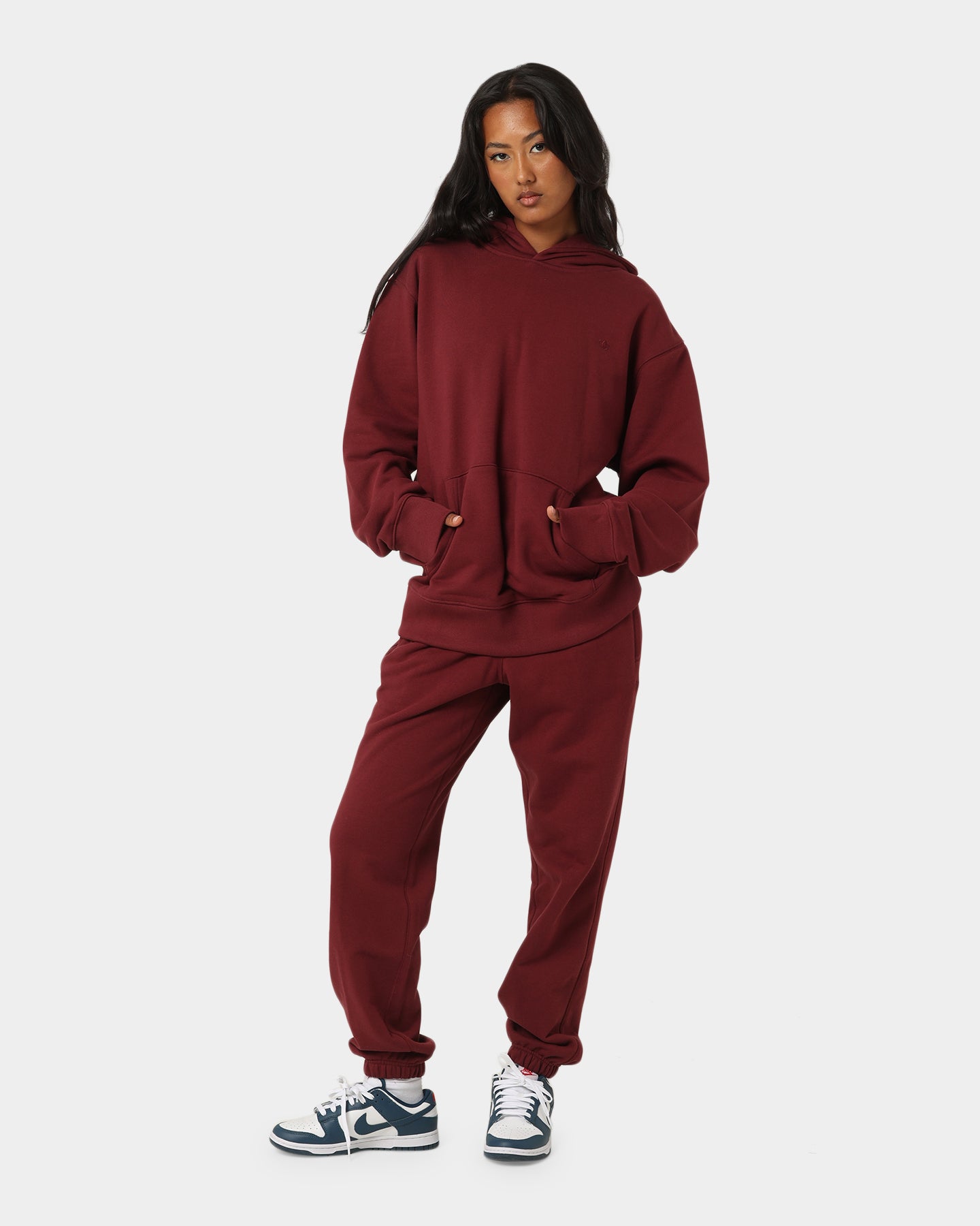 Adidas Originals French Terry Sweatpants for Men - Shadow Red | Comfortable Casual Joggers for Gym, Lounge & Everyday Wear