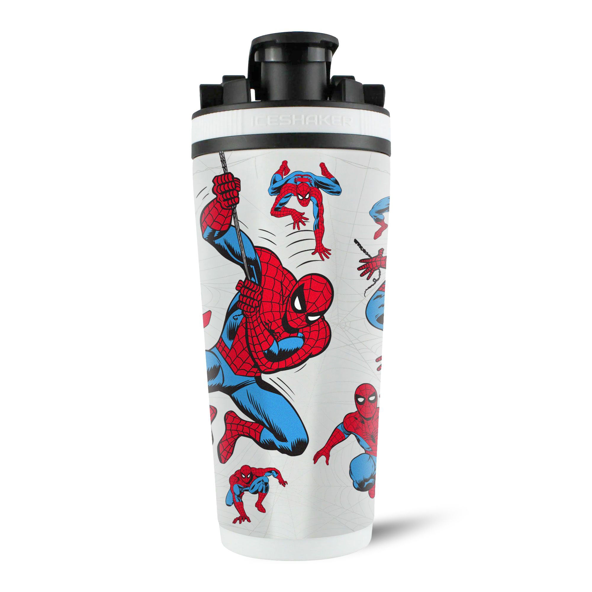 Marvel Mini Spiderman 4D Ice Shaker - Fun Superhero-Themed Drink Mixer for Cocktails, Smoothies & Protein Shakes | Perfect for Parties, Gifts & Marvel Fans