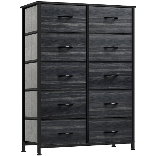 Charcoal Black Wood Grain