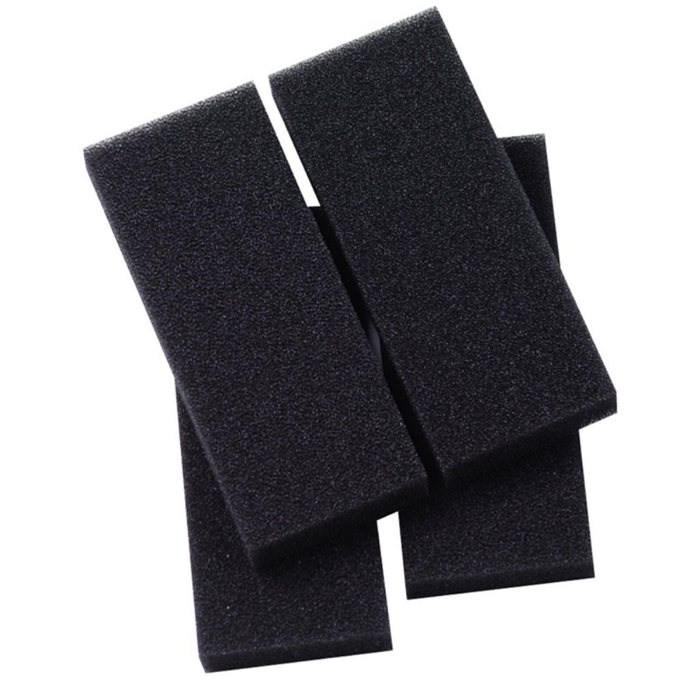 Premium Black Foam Pads 4-Pack - Non-Slip Cushioning for Furniture, Gym Equipment, and Floor Protection