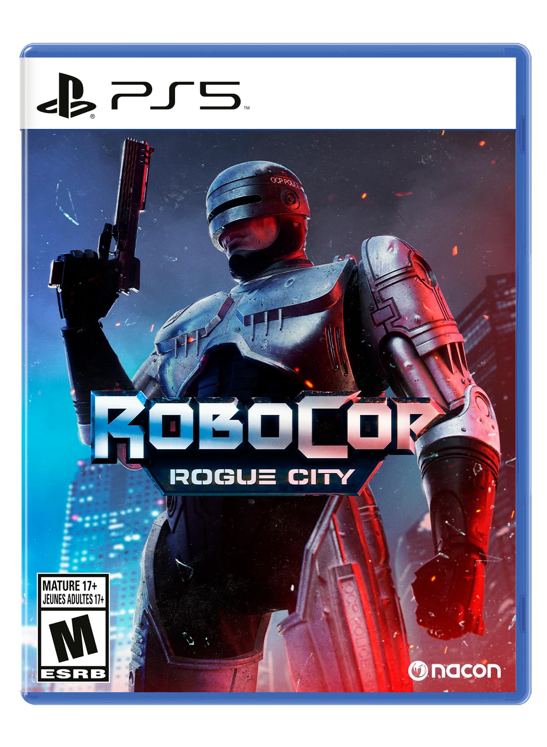 RoboCop Rogue City PS5 Game - Action-Packed First-Person Shooter | Official Licensed Game | Perfect for Fans of Sci-Fi & Action Games | Great for Solo Play & Gaming Nights