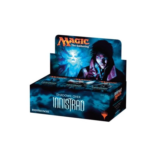 MTG Magic Shadows Over Innistrad Booster Box - 36 Packs Factory Sealed | Collectible Trading Cards for Game Nights & Tournaments