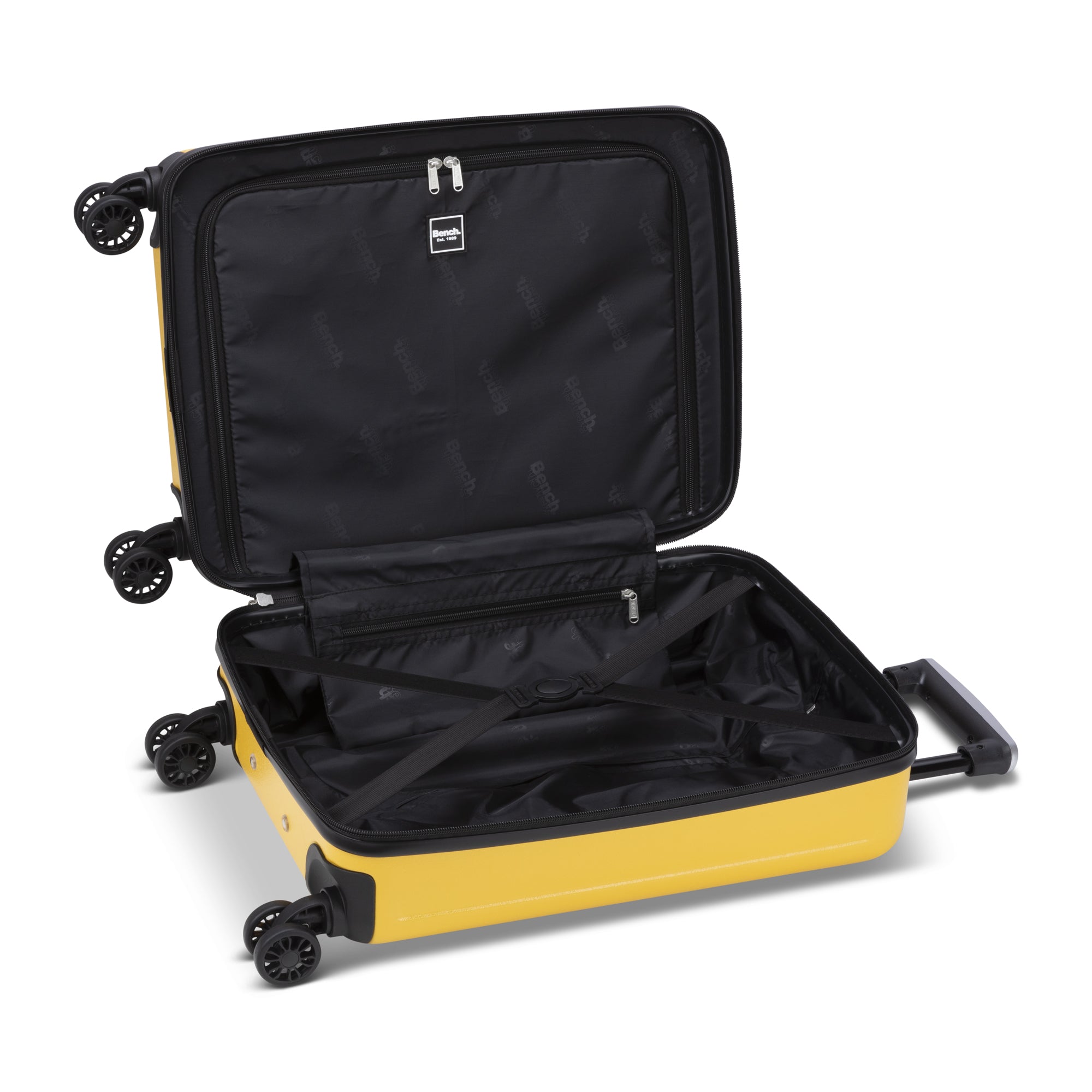 Erasmos 19-Inch Carry-On Luggage - Lightweight & Durable Hardshell Suitcase for Travel, Business Trips & Weekend Getaways | TSA Lock & Spinner Wheels
