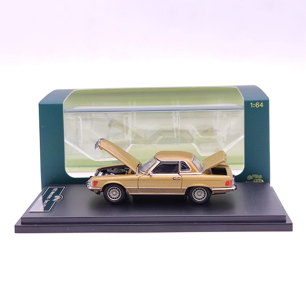 1:64 Mercedes Benz 450 SL Roadster Diecast Model Car - 1973 European & American Version - Limited Edition Collectible Toy for Adults - Perfect for Display, Gifts, and Car Enthusiast Collections