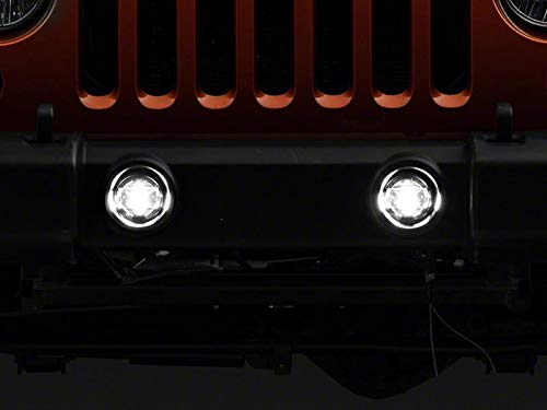 Raxiom Axial Series LED Fog Lights for 2011-2014 Dodge Charger - Bright Waterproof LED Driving Lights for Night & Off-Road Use