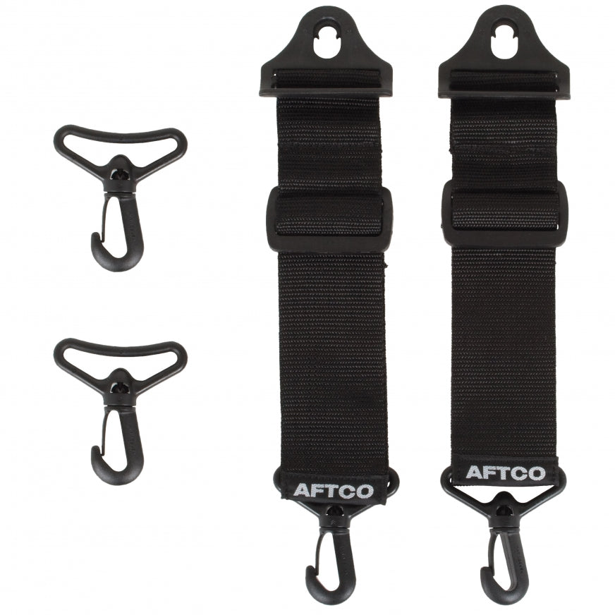 AFTCO Drop Straps for Clarion & Socorro Belts - Heavy Duty Fishing Belt Accessories for Saltwater & Freshwater Anglers