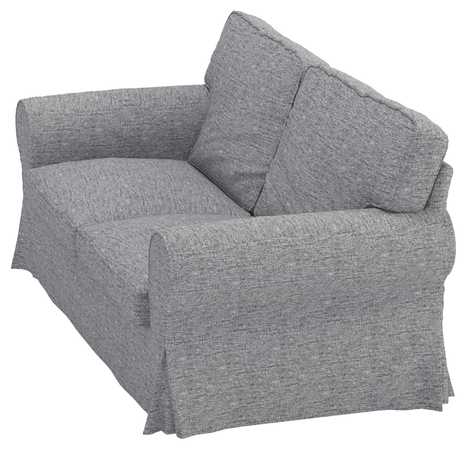 Polyester Flax Ektorp Loveseat Cover Replacement - Compatible with IKEA Ektorp Loveseat Sofa Slipcover - Durable & Washable Fabric - Perfect for Living Room, Bedroom or Office Furniture Protection
