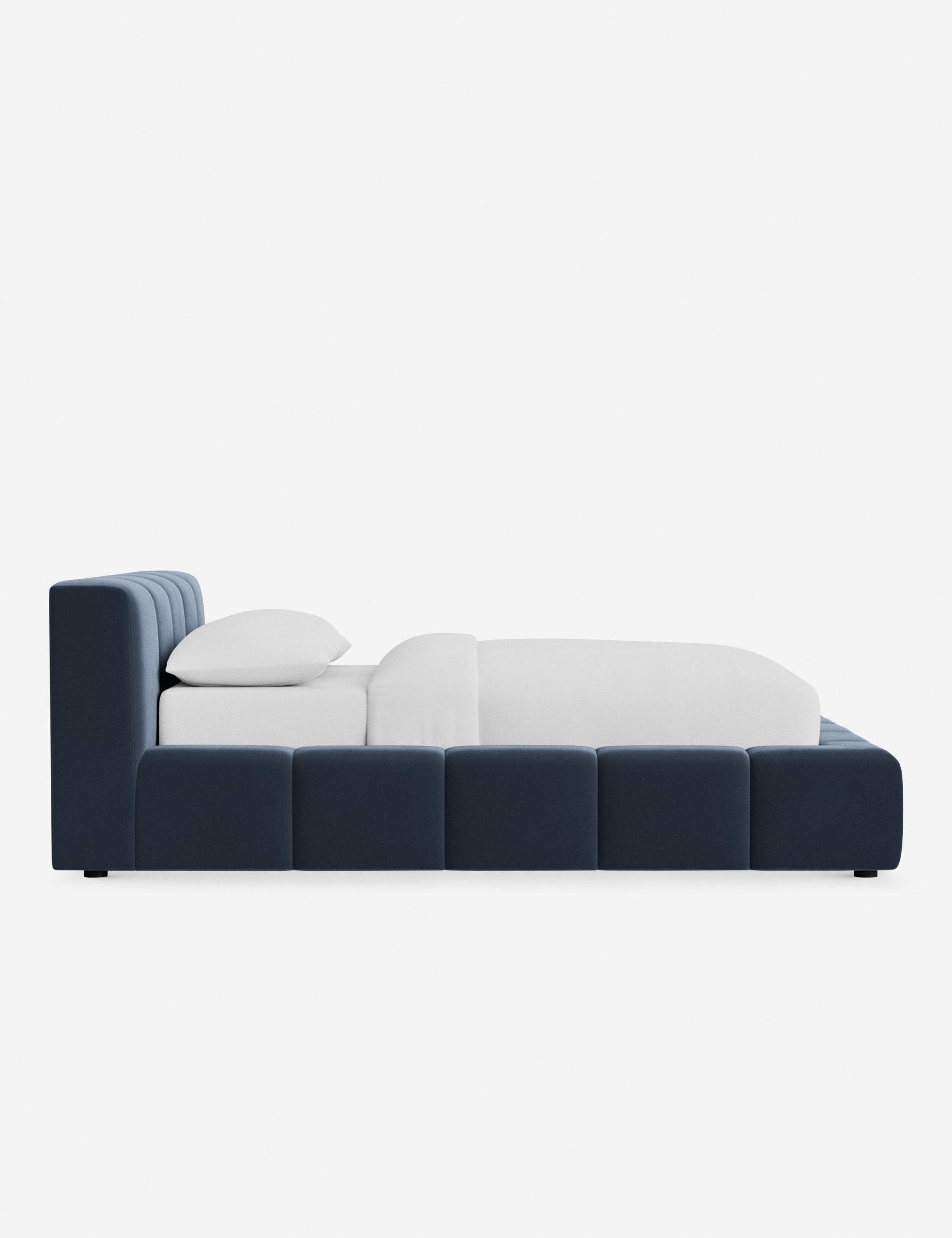 Cambry Platform Bed Frame - Queen Size, Modern Minimalist Wooden Bed with Sturdy Slat Support, Perfect for Bedroom, Guest Room & Small Spaces