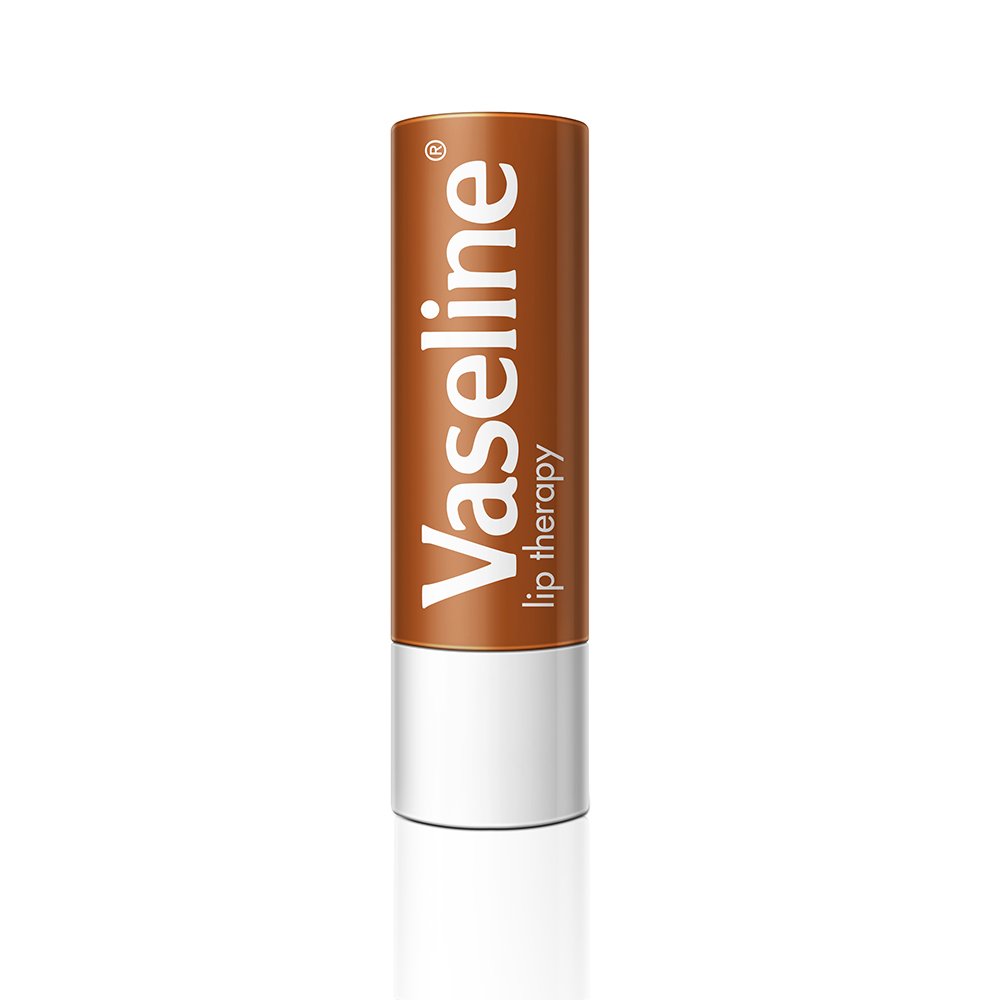 Vaseline Lip Therapy with Cocoa Butter - 4G Moisturizing Lip Balm for Dry & Chapped Lips - Perfect for Winter, Travel & Daily Hydration