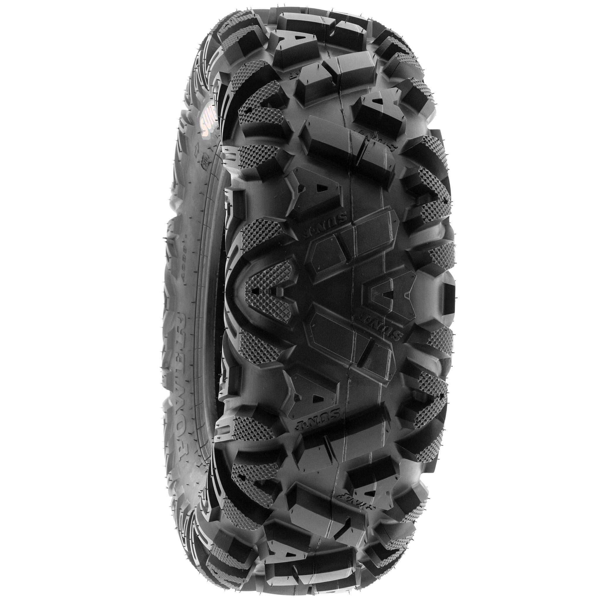 SunF 26x8-12 26x8x12 All Terrain Tires for ATV/UTV - 6 PR Tubeless A033 POWER I - Perfect for Off-Roading, Mudding & Trail Adventures