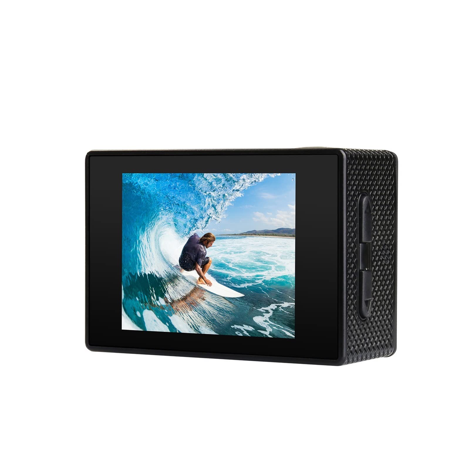 4K HD Waterproof Action Camera with Anti-Shake & WiFi - AT-Q60TR Black Sports DV for Diving, Surfing, Skiing & Outdoor Adventures