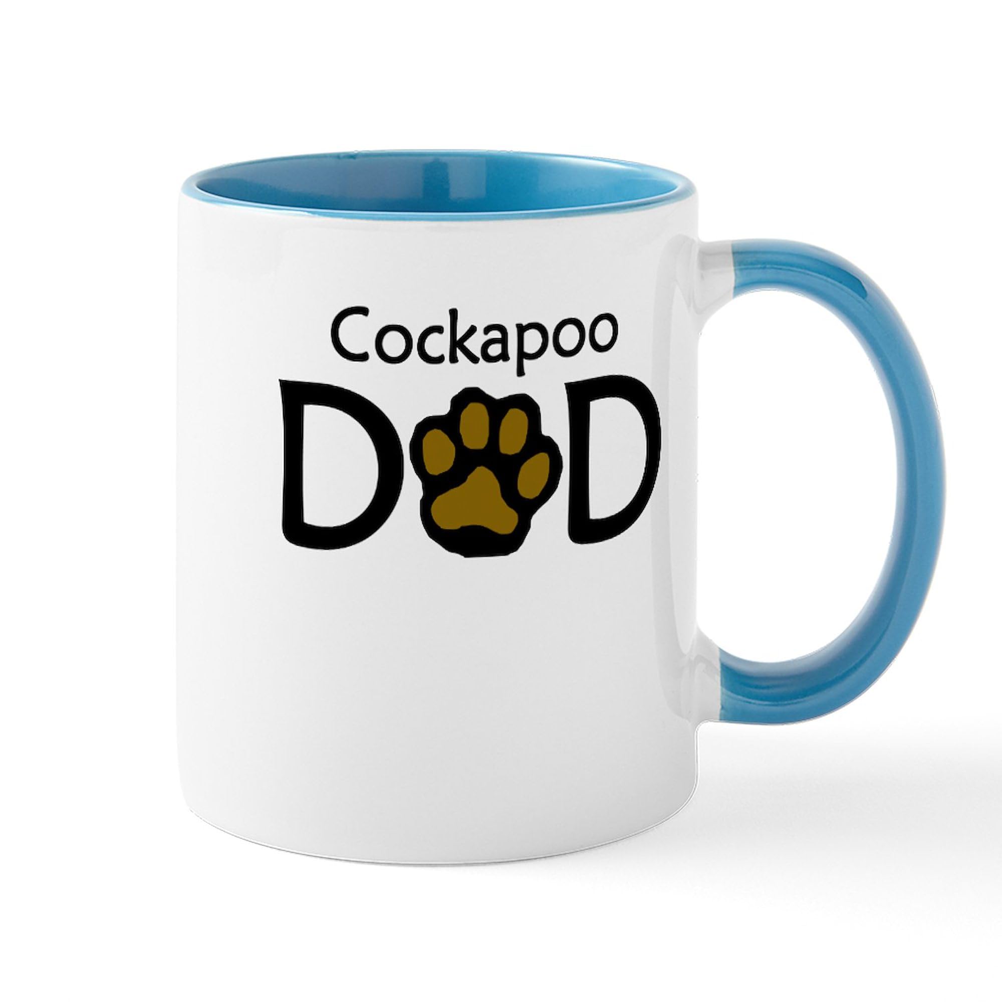 Cockapoo Dad Coffee Mug - 11 oz (325 ml) Ceramic Cup for Tea, Coffee & Hot Drinks - Perfect Gift for Dog Lovers & Father's Day