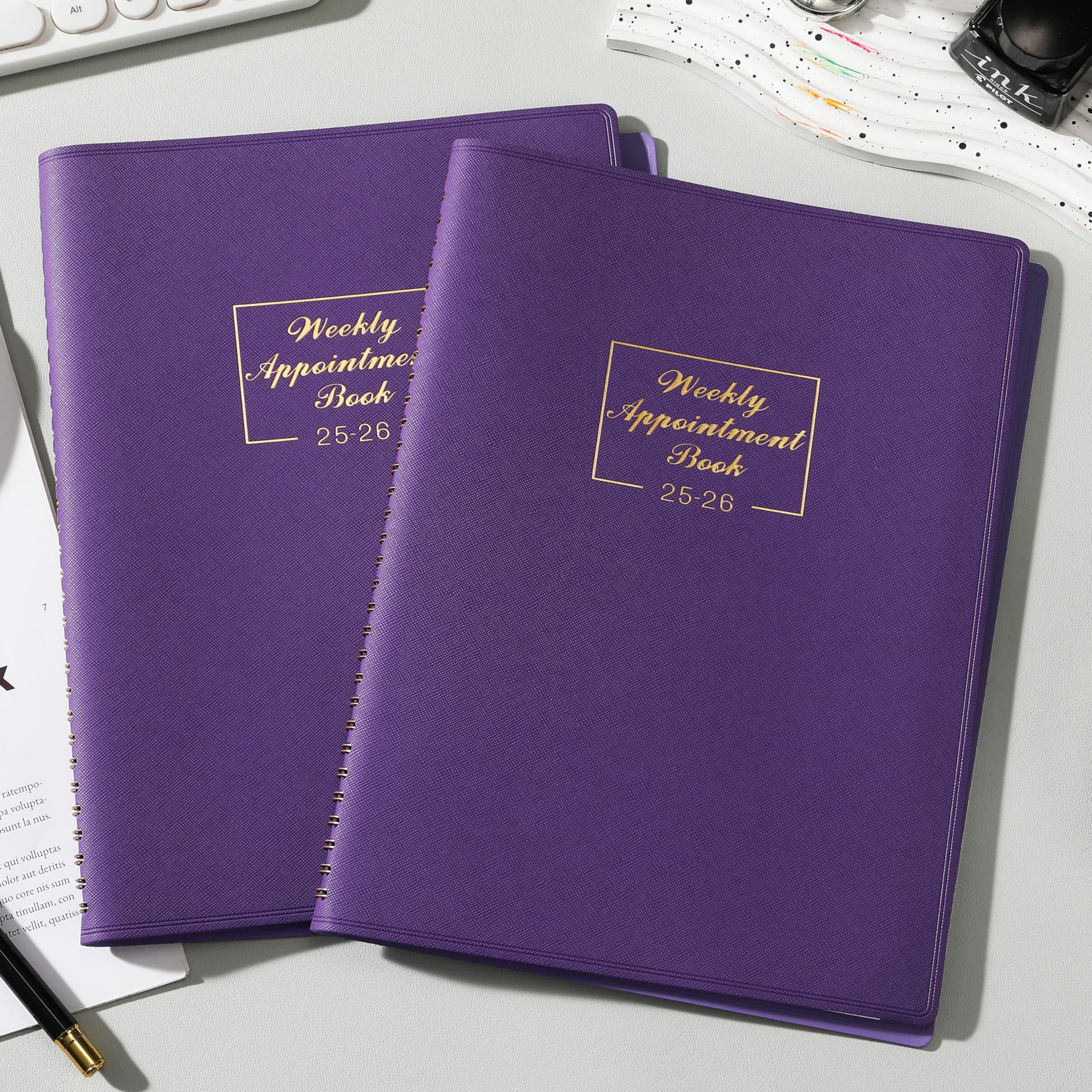2025-2026 Weekly Planner - July 2025 to June 2026 Academic Calendar, 8.5