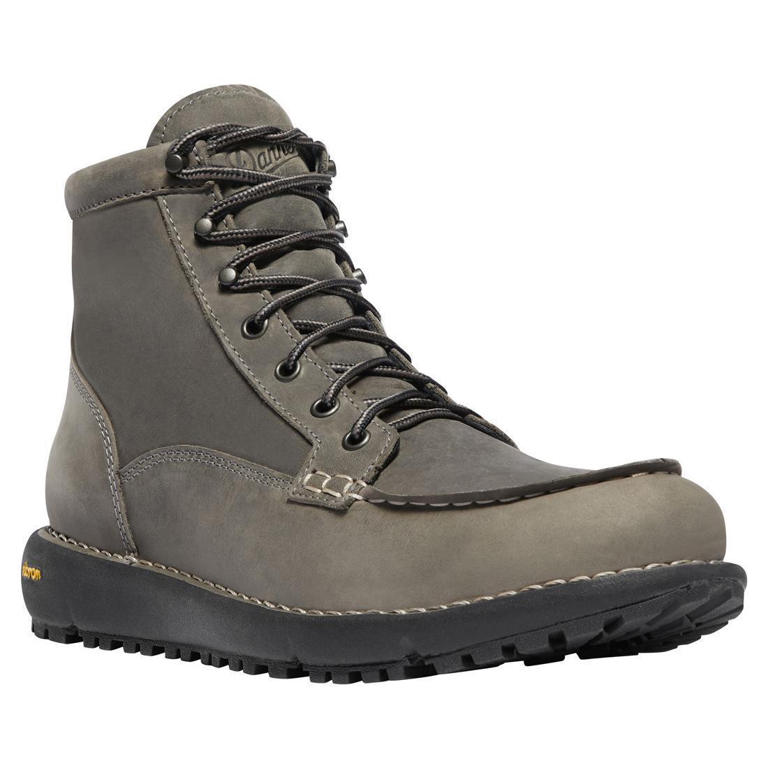 Men's Logger Moc 917 GTX Waterproof Hiking Boots - Charcoal - All-Terrain Traction for Outdoor Adventures & Work