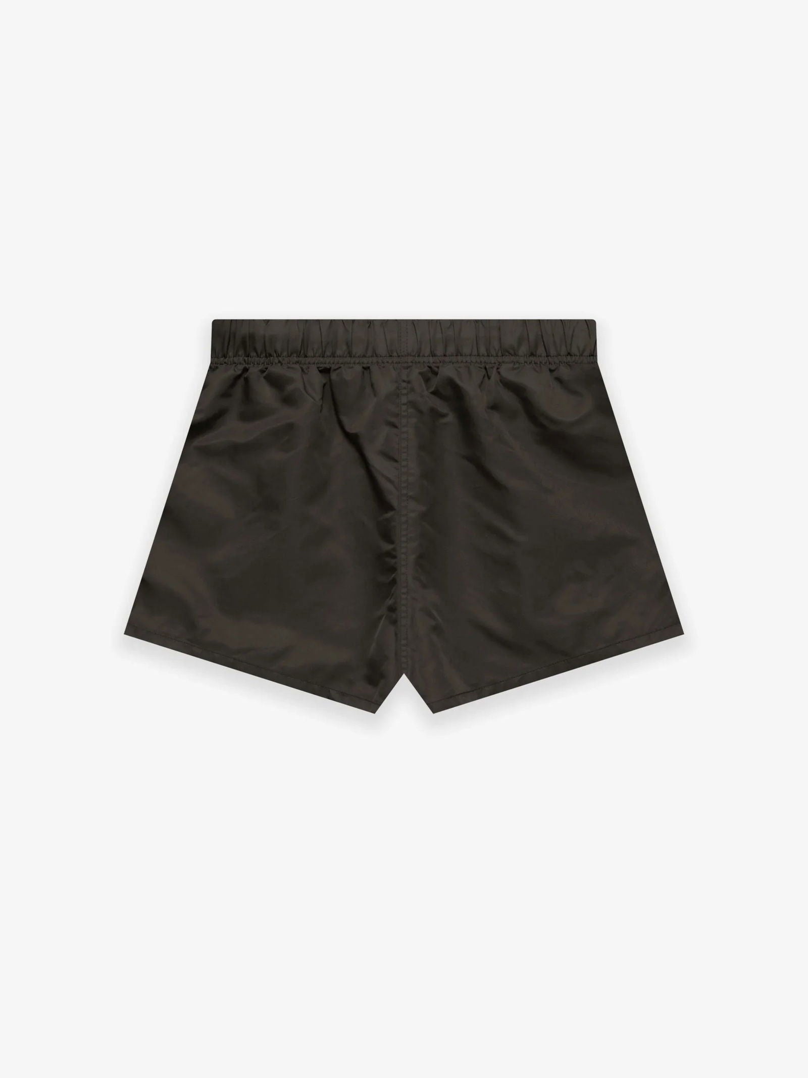 FEAR OF GOD Essentials Nylon Running Shorts for Men - Lightweight Athletic Shorts with Pockets - Perfect for Gym, Jogging & Casual Wear - Off Black
