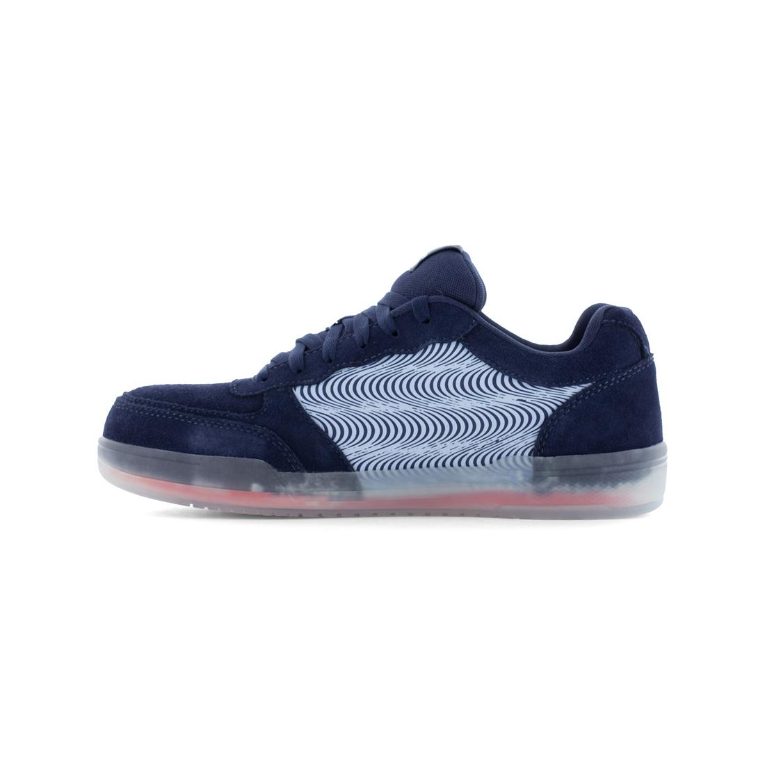 Hybrid Composite Toe Wedge Sole Work Shoe Blue Navy