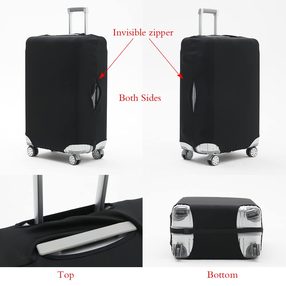 Travelkin Luggage Cover - Waterproof Suitcase Protector for 22-25 Inch Bags | Perfect for Air Travel, Vacation & Business Trips