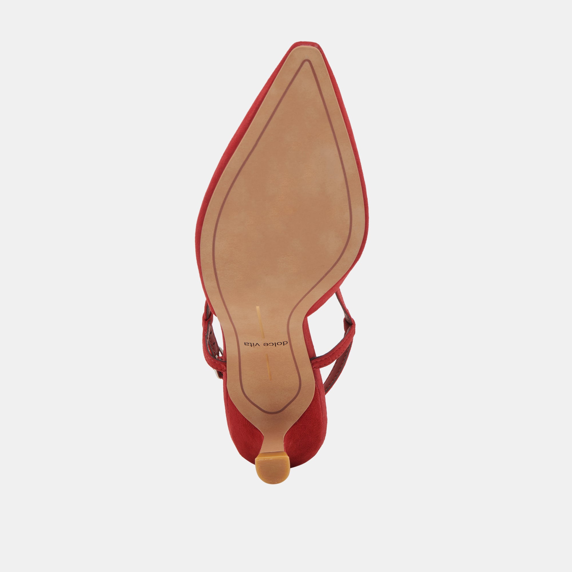 ODELA Women's High Heels - Crimson Suede Pumps for Party, Wedding & Evening Wear - Stylish & Comfortable Dress Shoes for Women