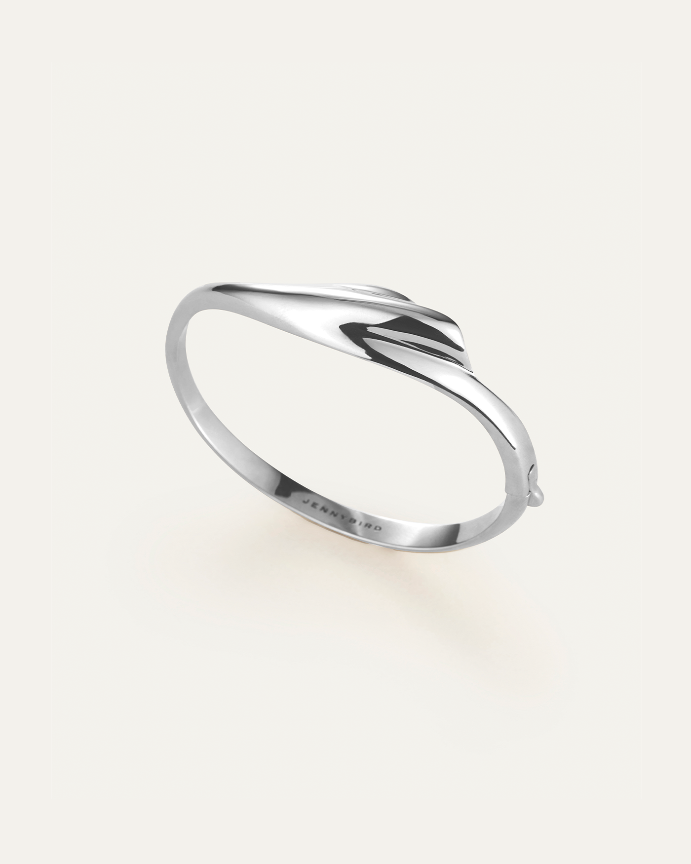Portia Silver Bangle Bracelet for Women - Elegant & Stylish Jewelry for Everyday Wear, Parties & Special Occasions