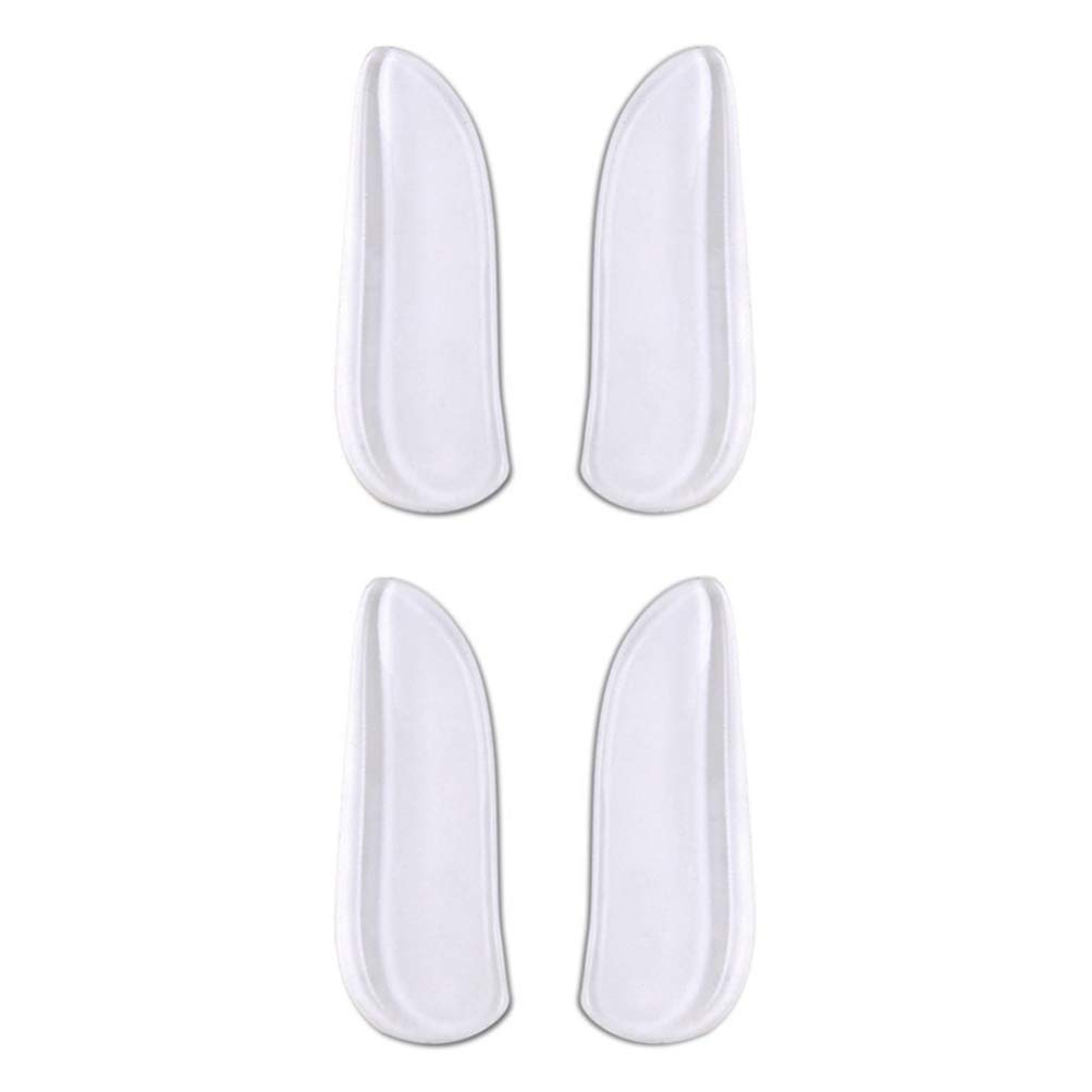 Orthotic Gel Insoles for Heel Pain Relief - Silicone Cushioned Shoe Inserts for Comfort & Support - Perfect for Running, Walking & Standing All Day