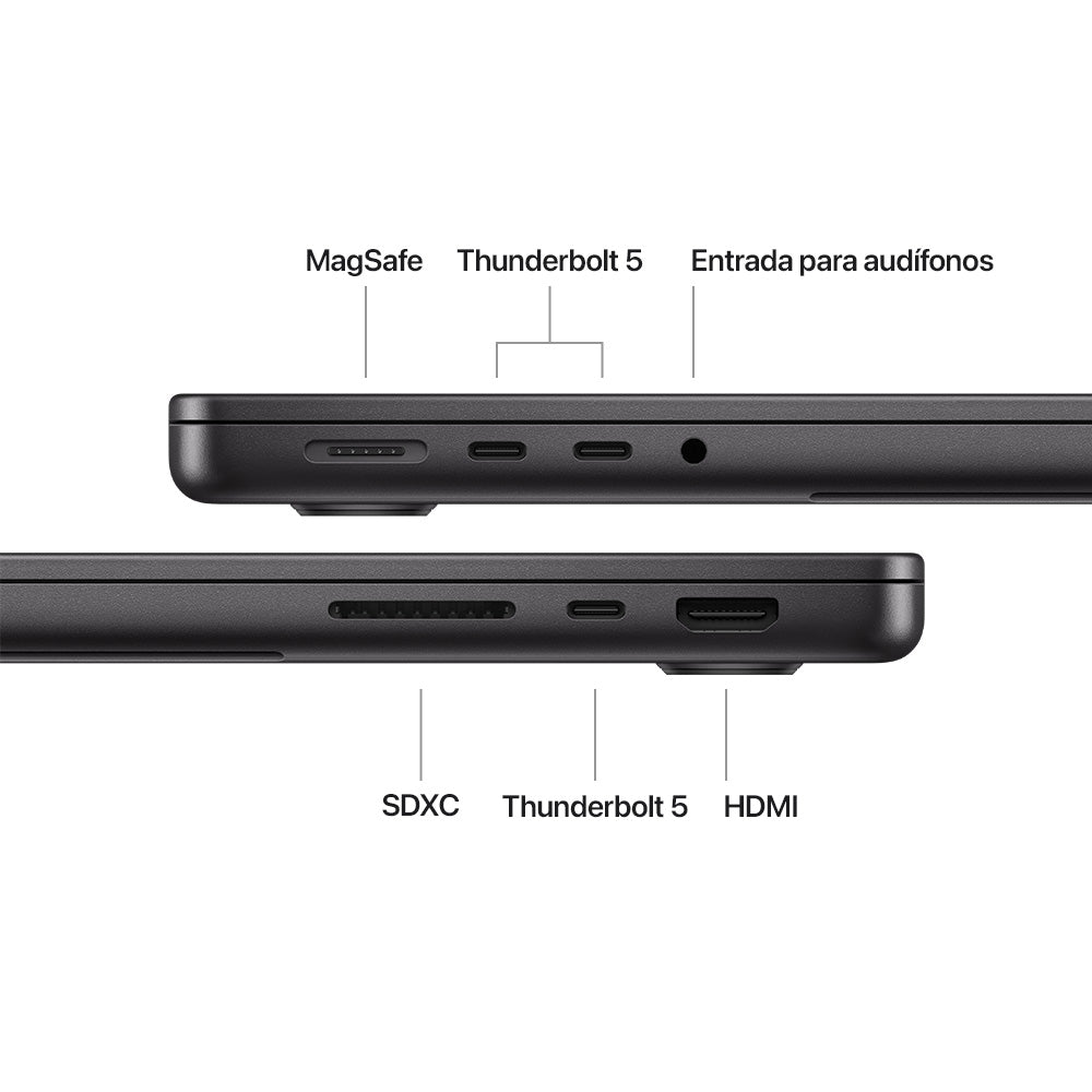 Apple MacBook Pro 14-inch Laptop with M4 Pro Chip - 14-Core CPU, 20-Core GPU, 1TB SSD Storage - Space Black | Perfect for Graphic Design, Video Editing & Professional Work