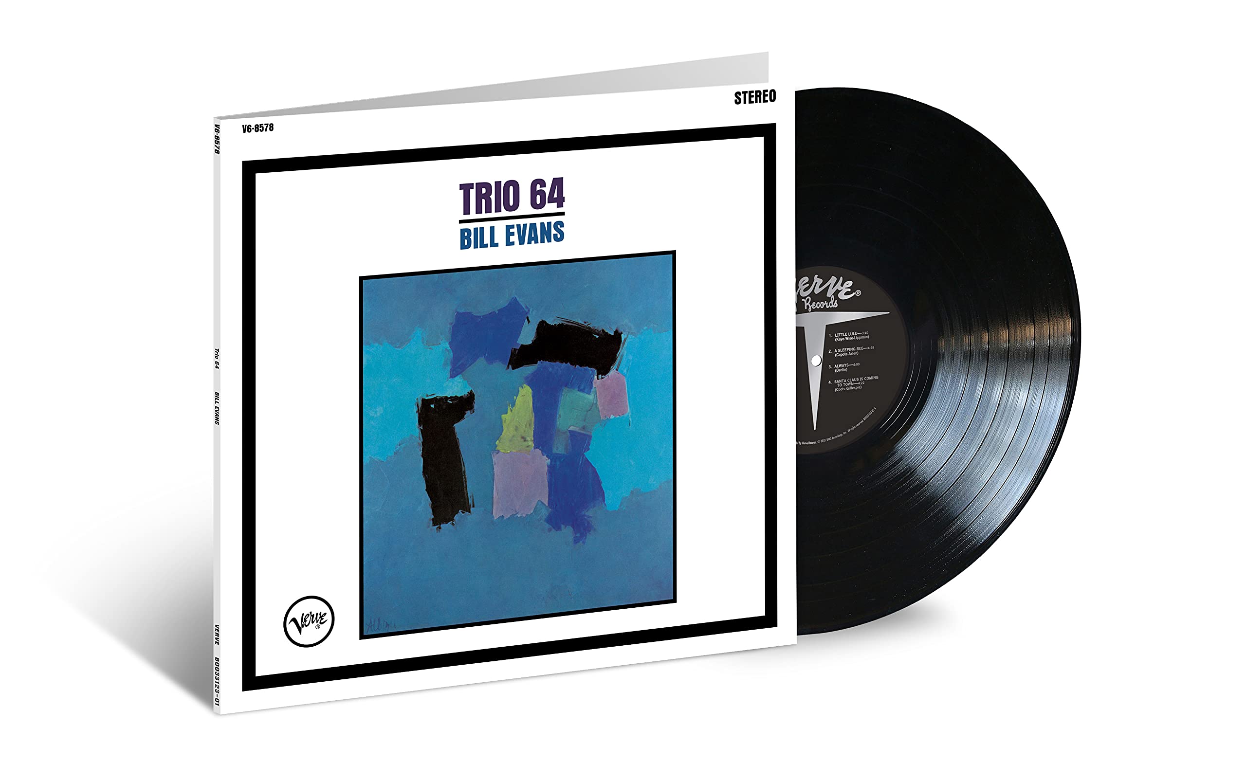 Bill Evans - Trio '64 Verve Acoustic Sounds Series Vinyl Record | Jazz Piano Trio Album | Perfect for Relaxing Evenings & Music Collectors