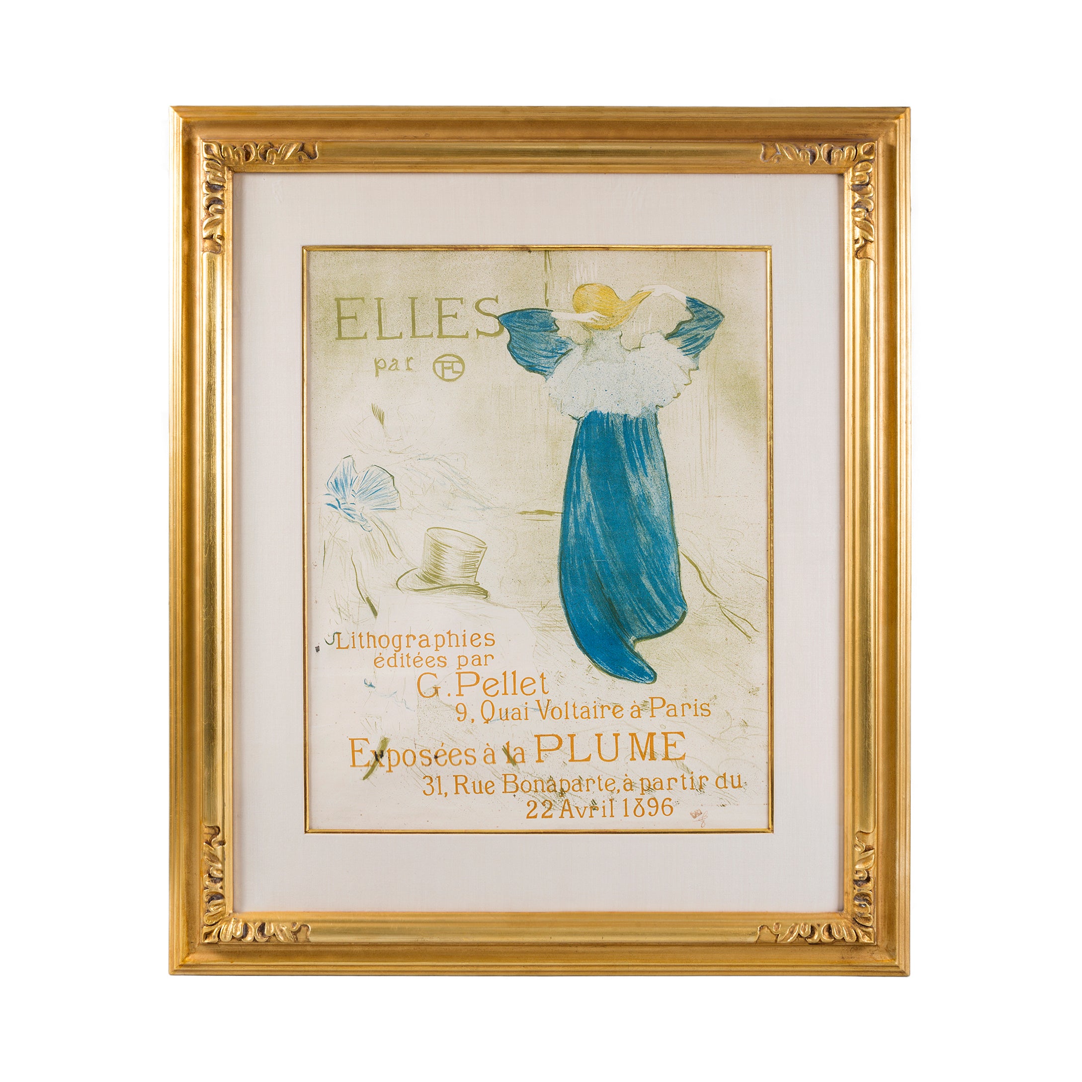 Henri de Toulouse-Lautrec Elles Lithograph - Vintage Art Print - Perfect for Home Decor, Office Wall Art & Gift for Art Lovers