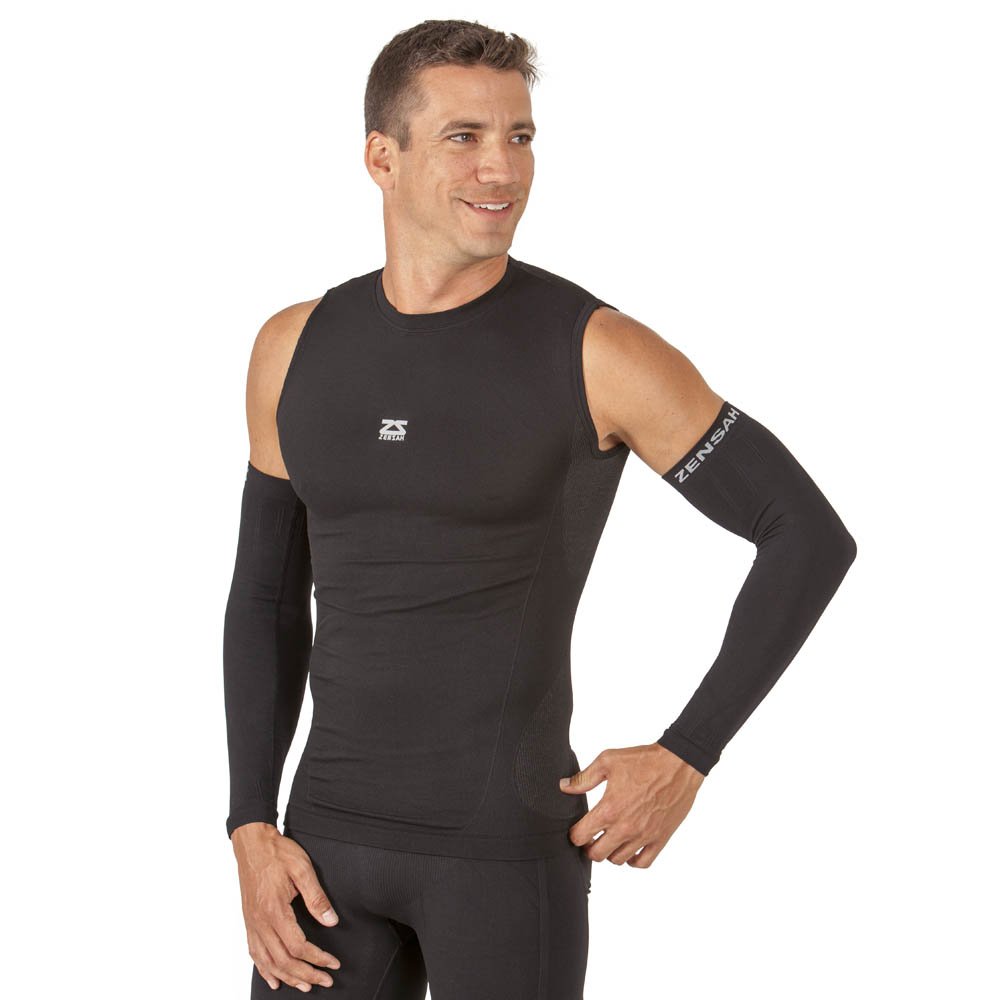 Zensah Compression Arm Sleeves - USA Made Thermal Arm Warmers for Cycling, Running & Sports with UV Sun Protection - Perfect for Outdoor Workouts, Gym Training & Cold Weather Activities