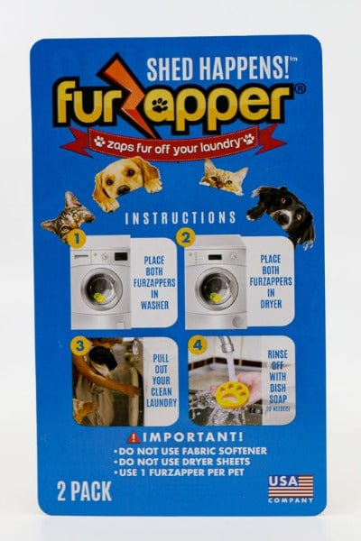 FurZapper Pet Hair Remover for Laundry - Effectively Remove Pet Hair from Clothes, Blankets & Fabrics | Perfect for Dog & Cat Owners | Use in Washing Machine or Dryer
